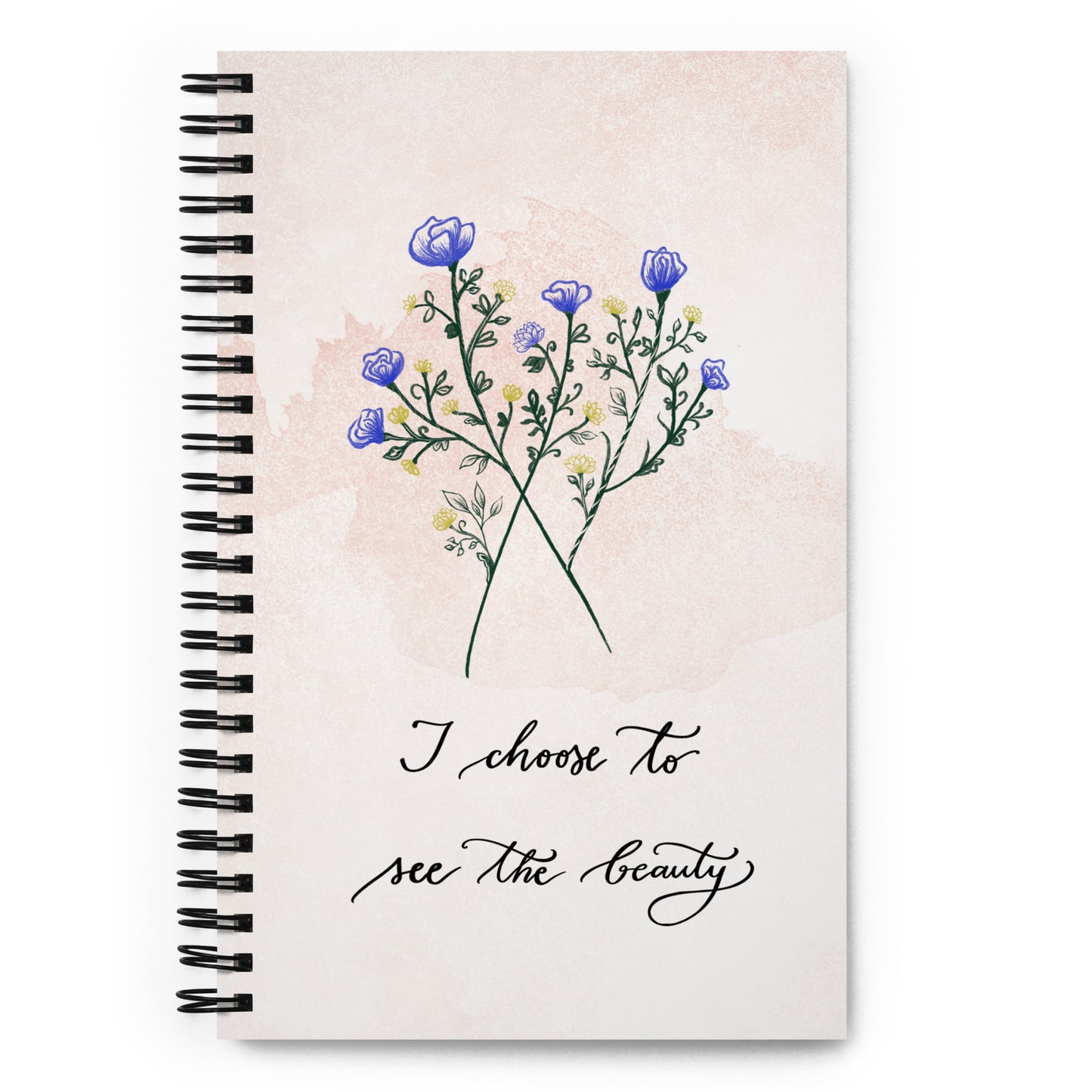 Spiral Notebook "I choose to see the beauty"