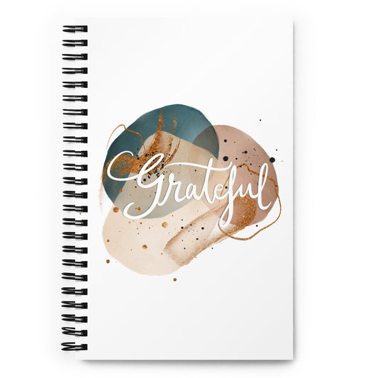 Spiral Notebook "Grateful"