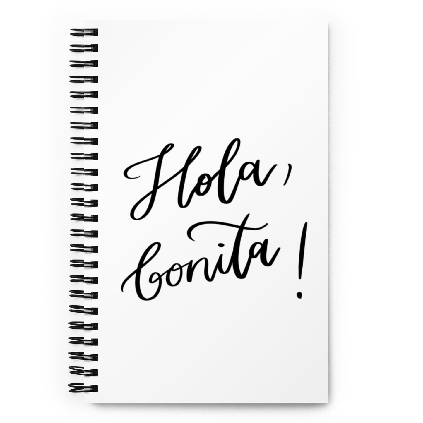 Spiral Notebook "Hola, bonita!"