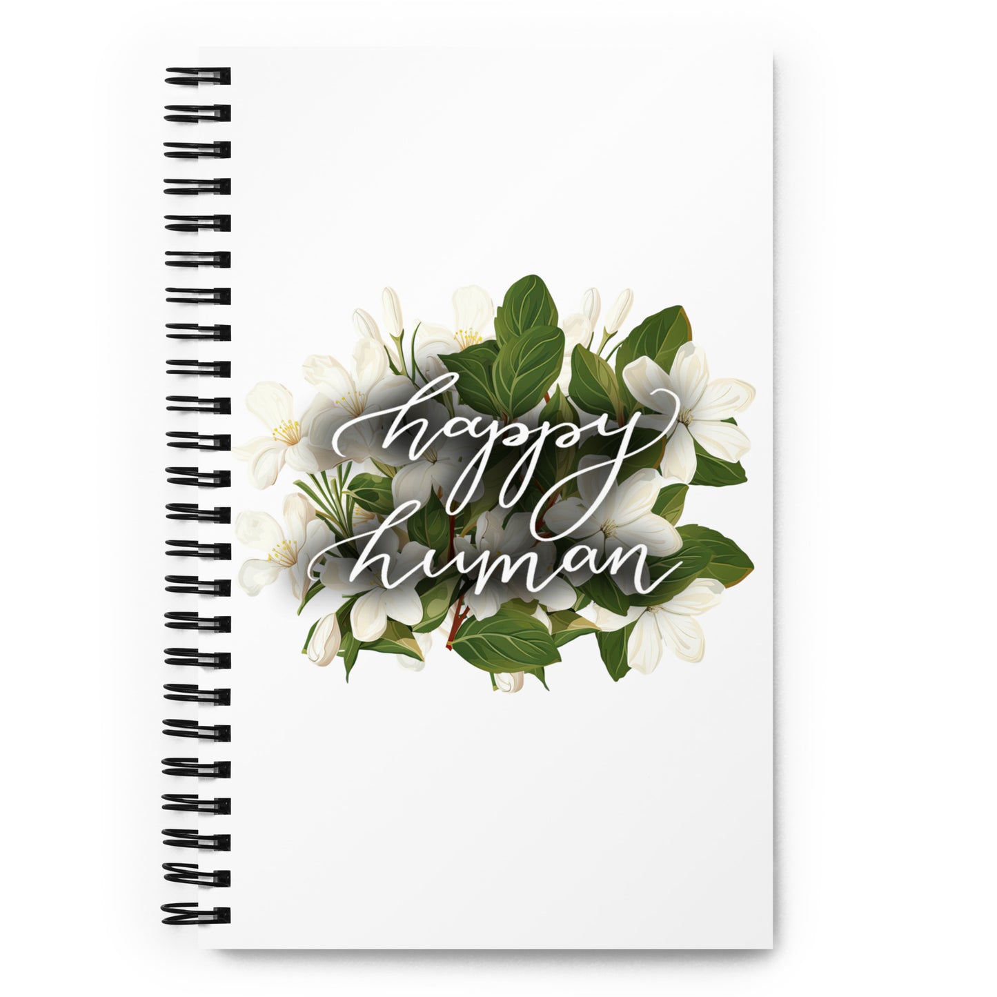Spiral notebook "happy human"