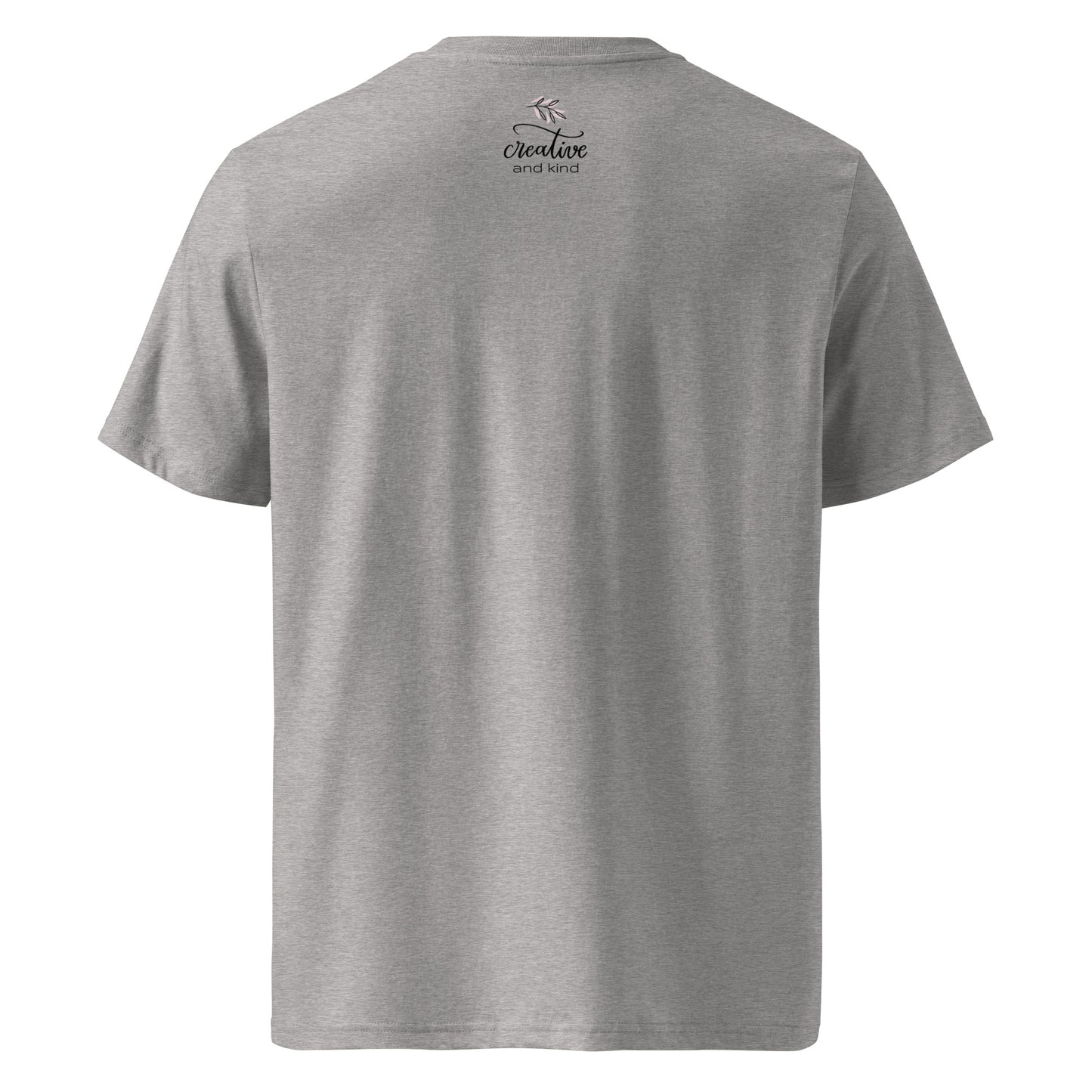 Unisex organic cotton t-shirt "Focus on the good stuff"