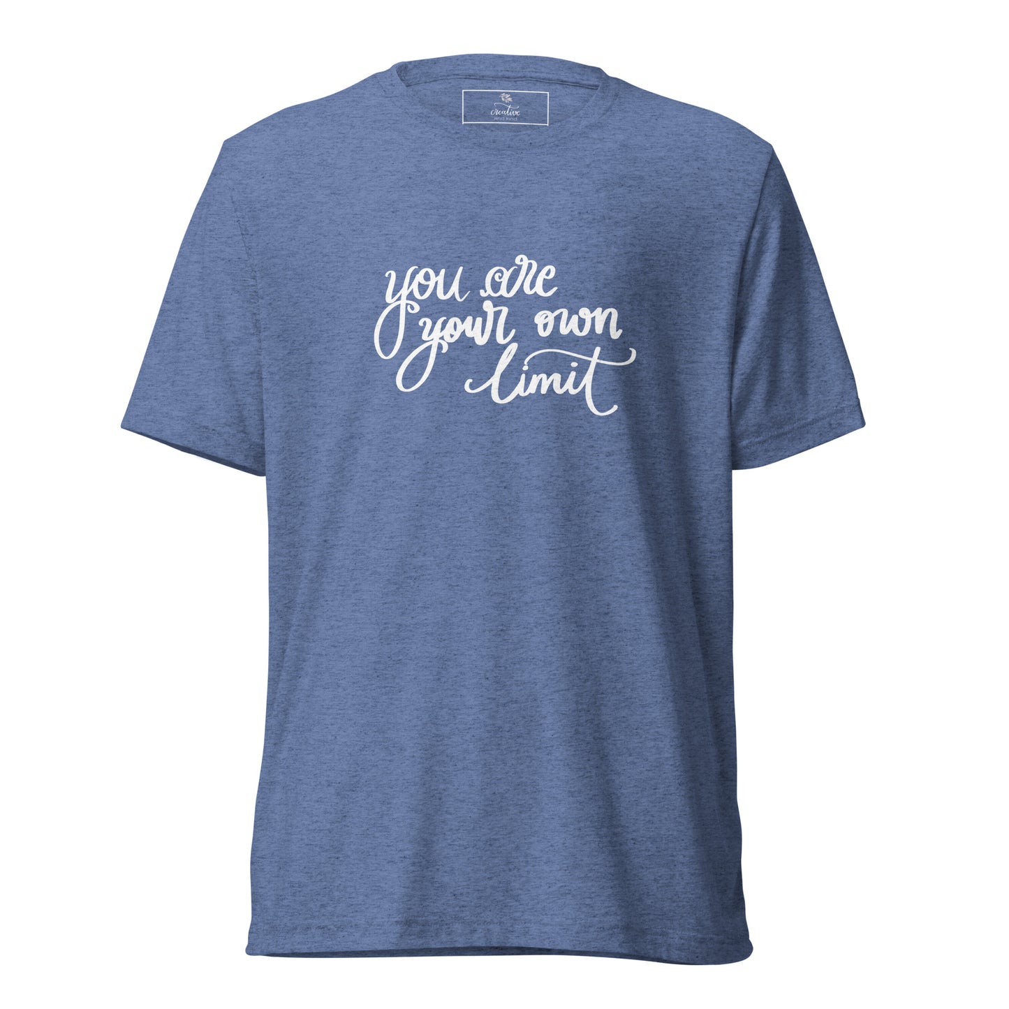 Short sleeve t-shirt "you are your own limit"