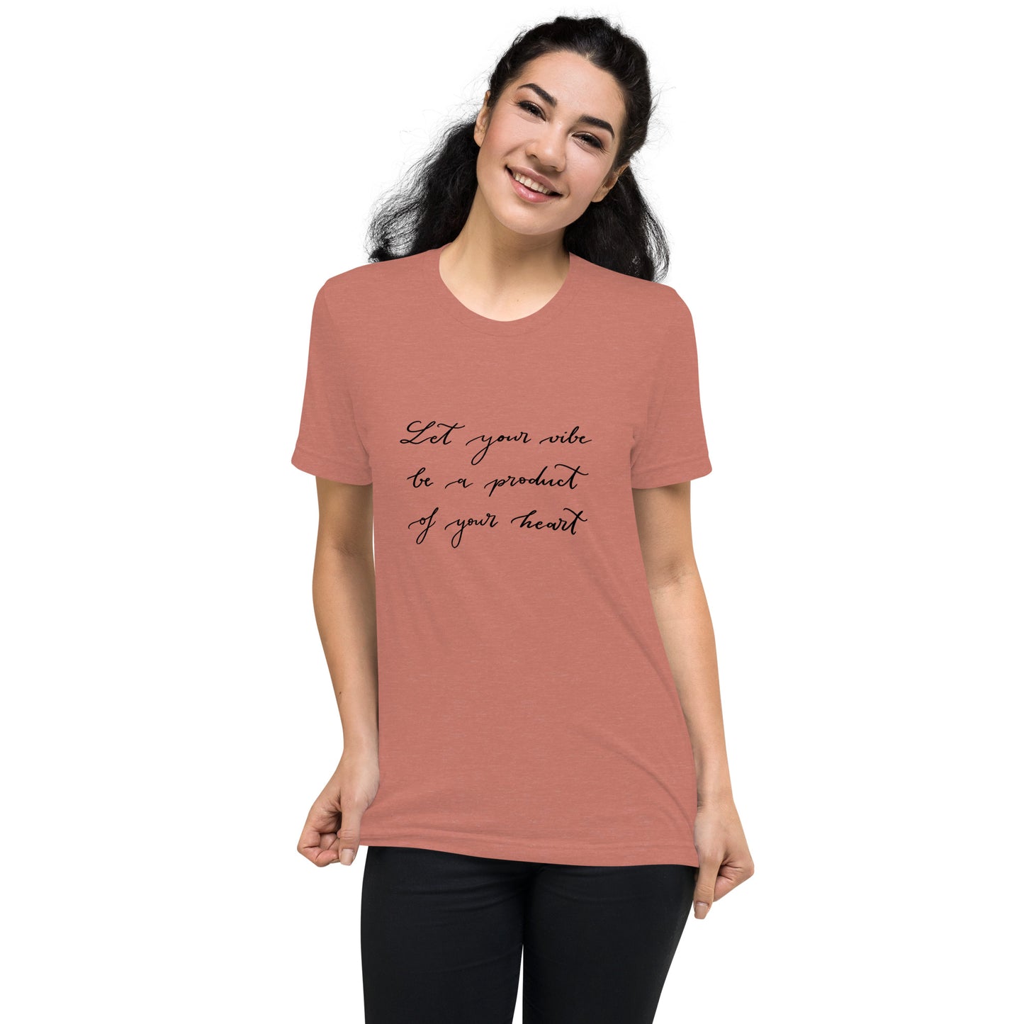 Short sleeve t-shirt "Let your vibe"
