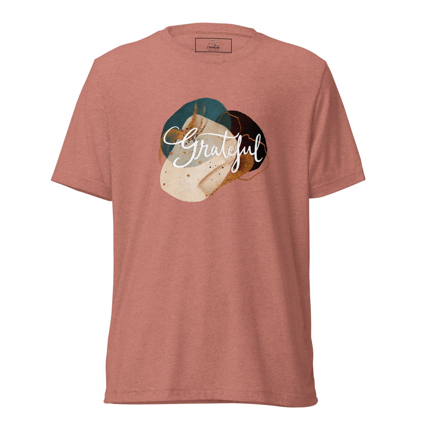 Short sleeve t-shirt "Grateful"