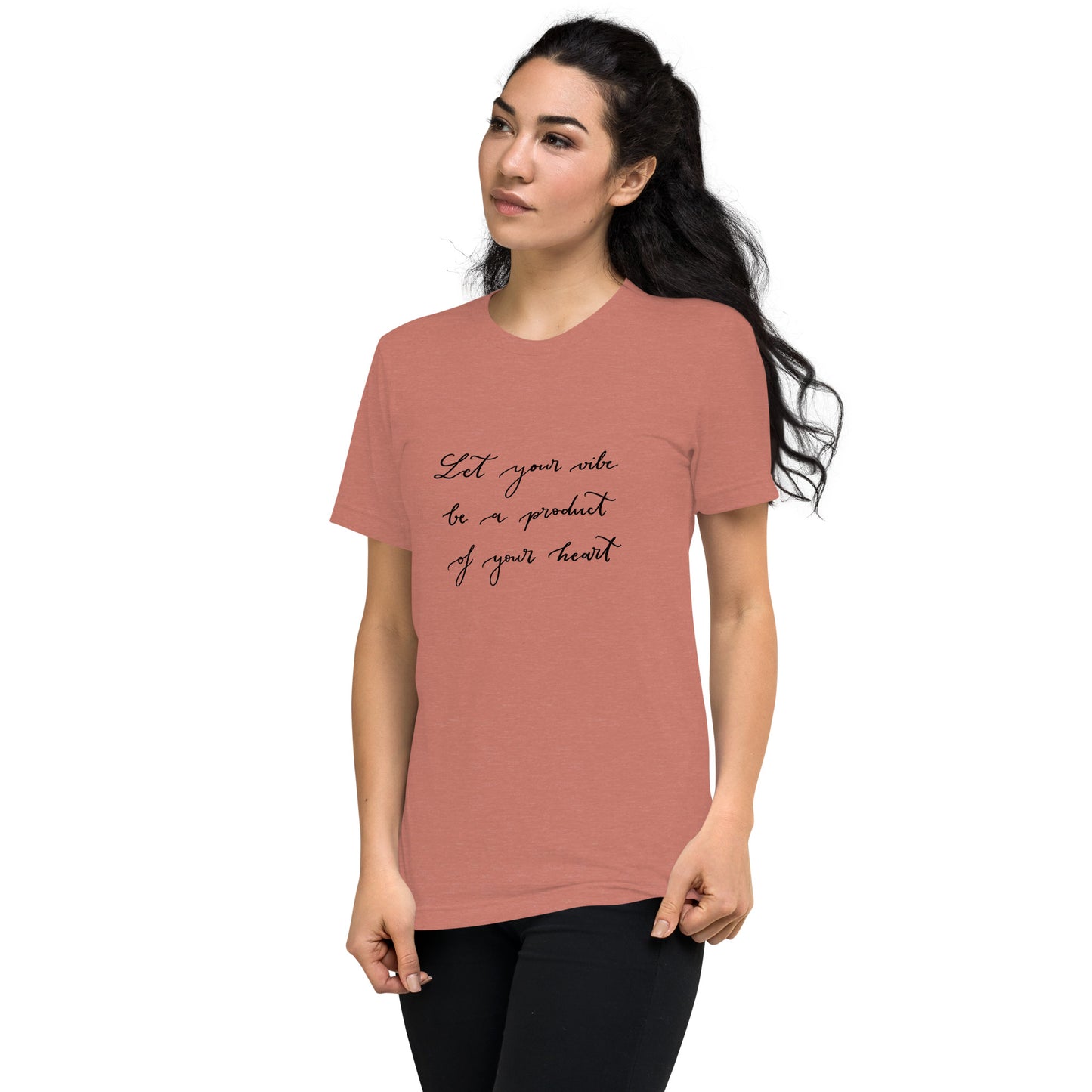 Short sleeve t-shirt "Let your vibe"