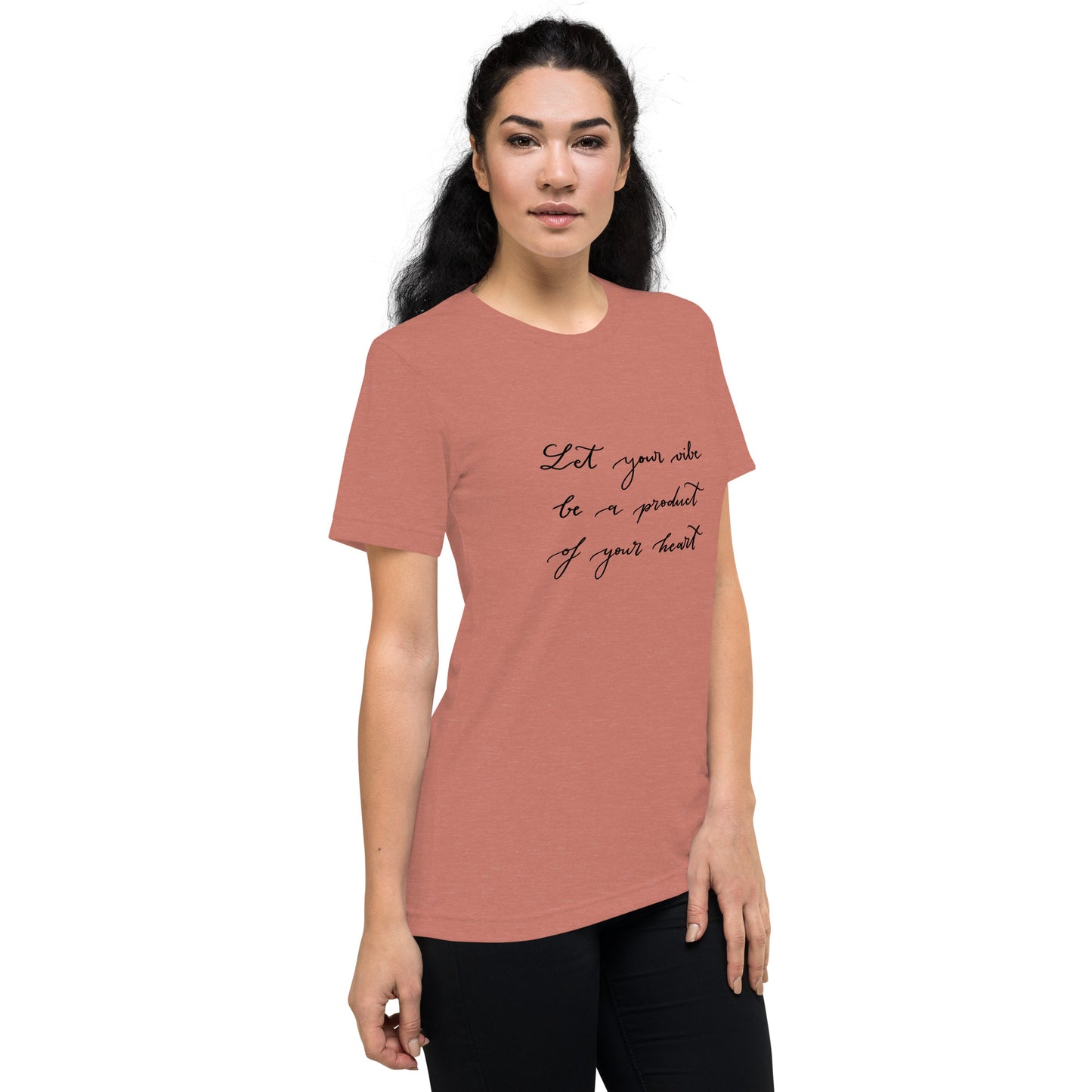 Short sleeve t-shirt "Let your vibe"