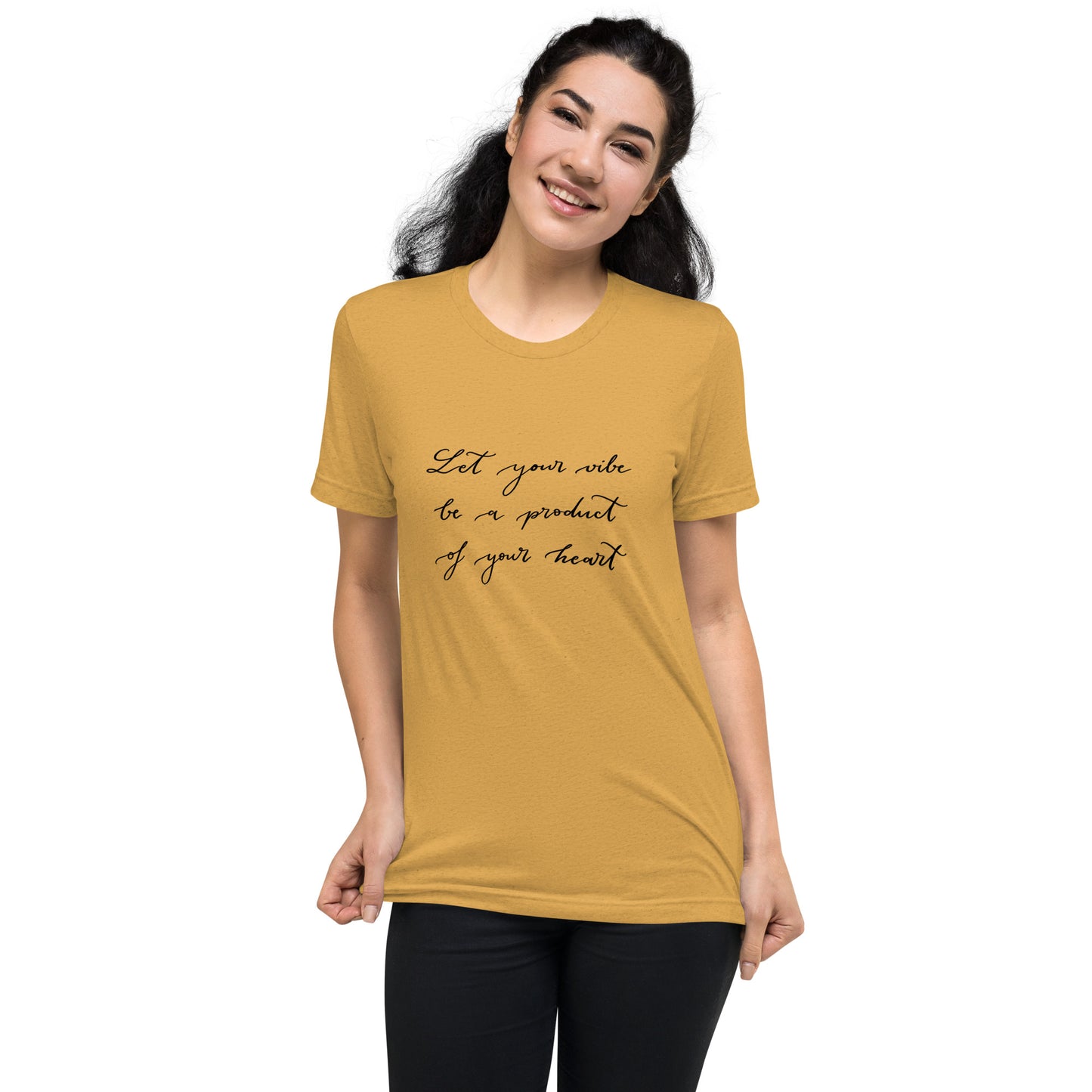 Short sleeve t-shirt "Let your vibe"