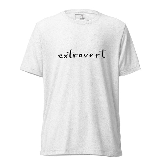 Short sleeve t-shirt "extrovert"