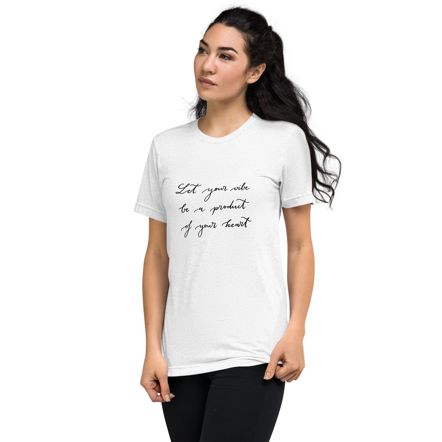 Short sleeve t-shirt "Let your vibe"
