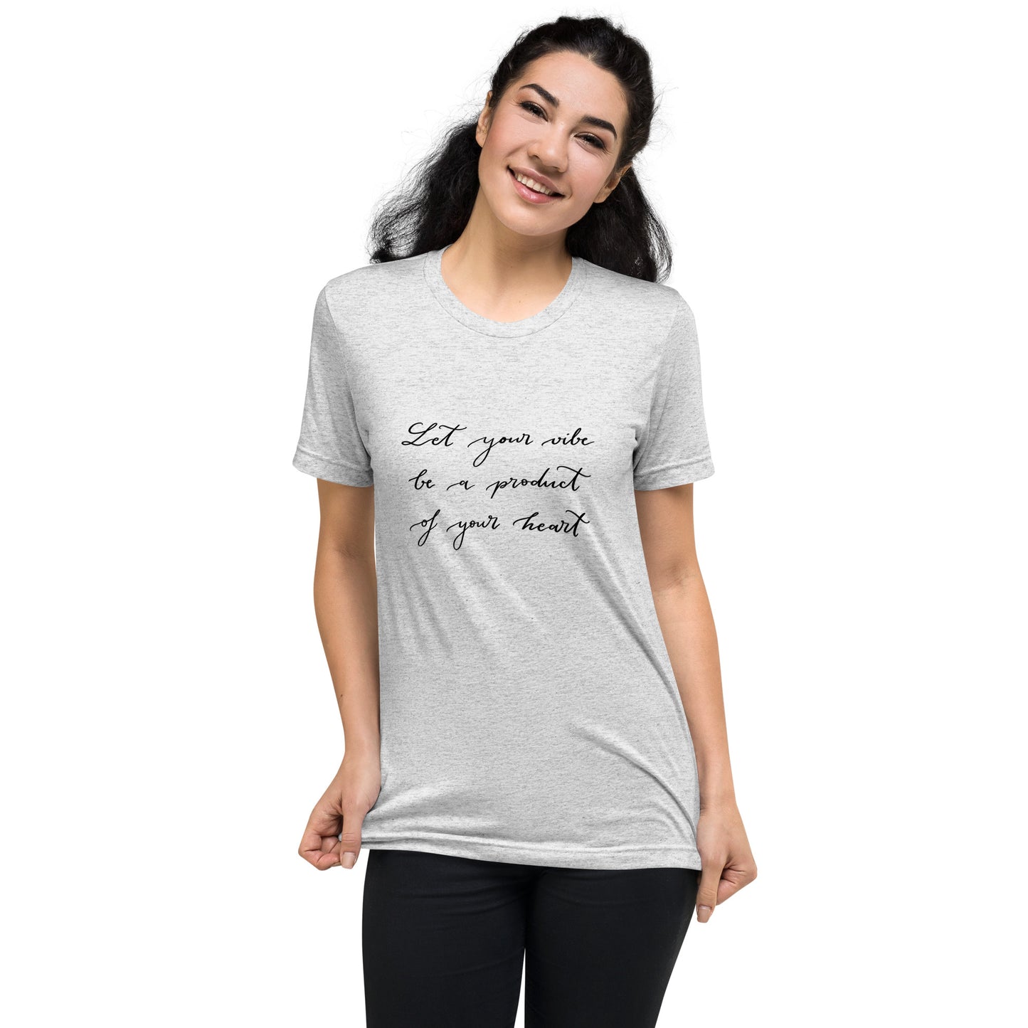 Short sleeve t-shirt "Let your vibe"