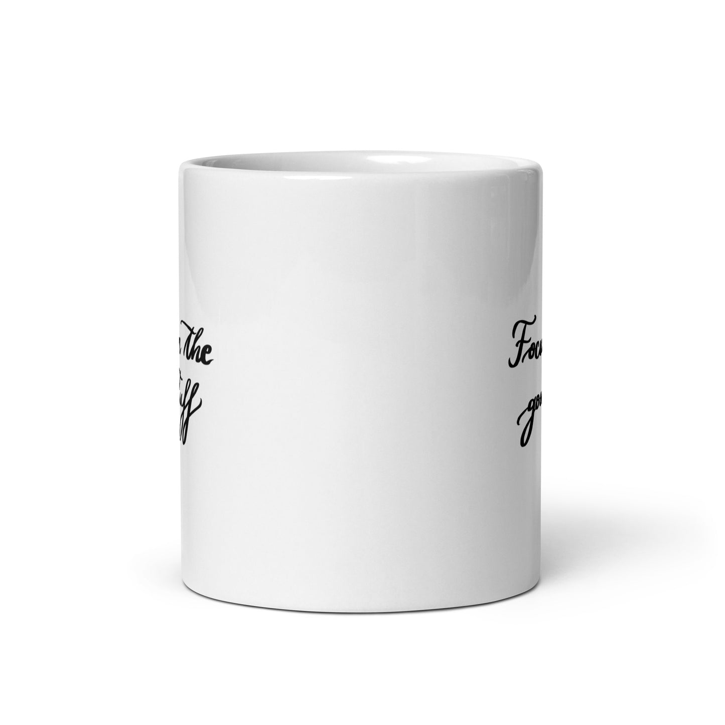 Ceramic mug "Focus on the good stuff"