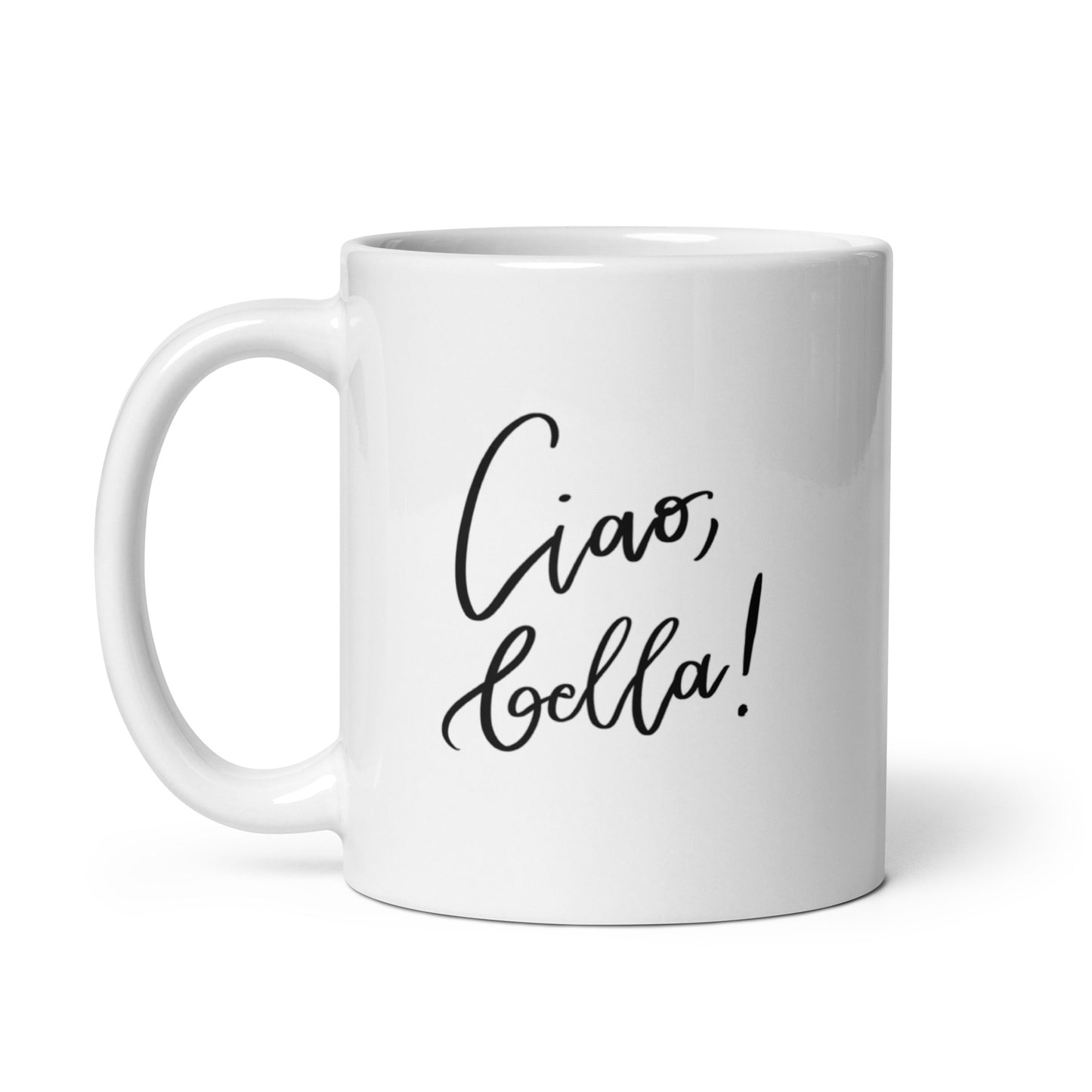 Ceramic mug "Ciao, bella!"