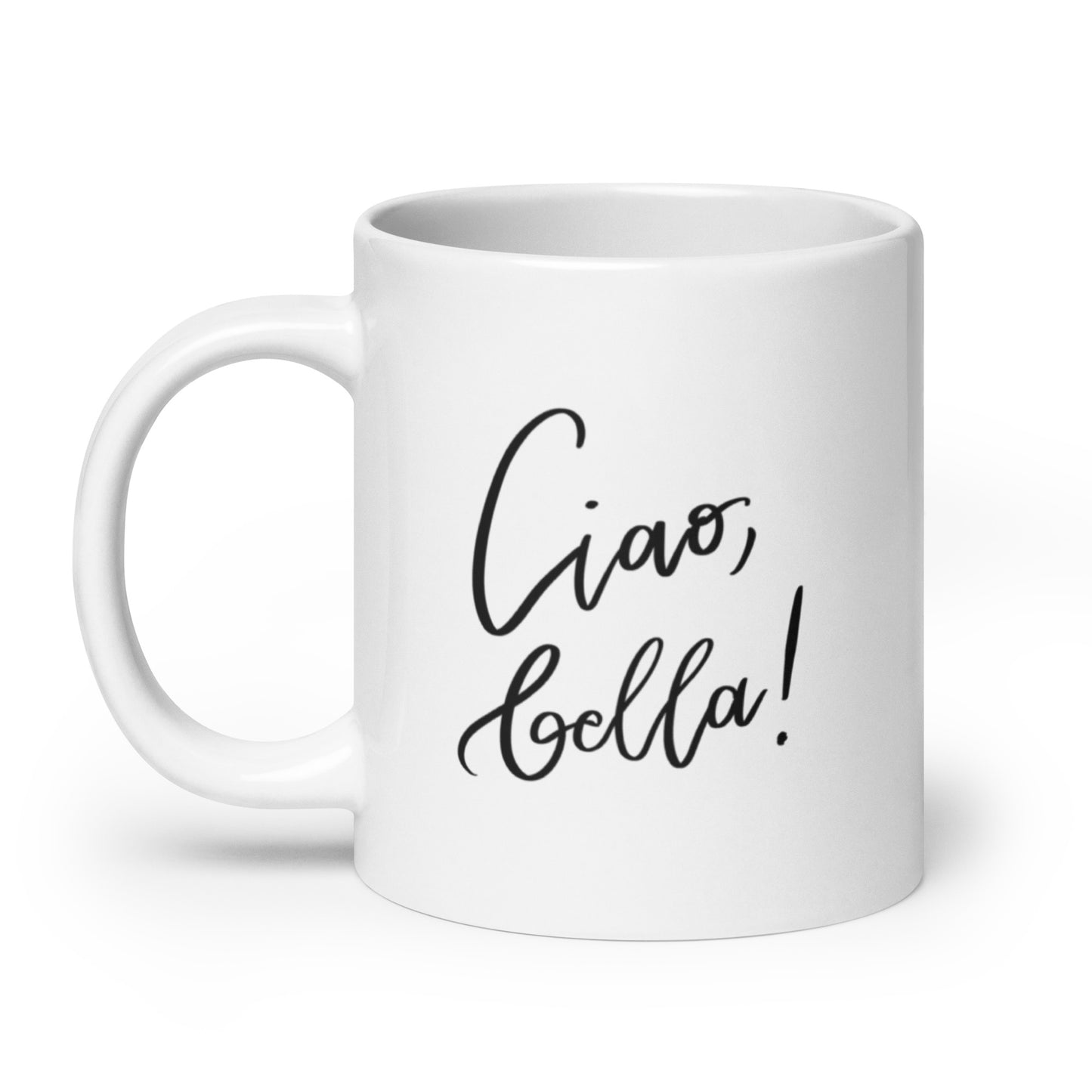 Ceramic mug "Ciao, bella!"