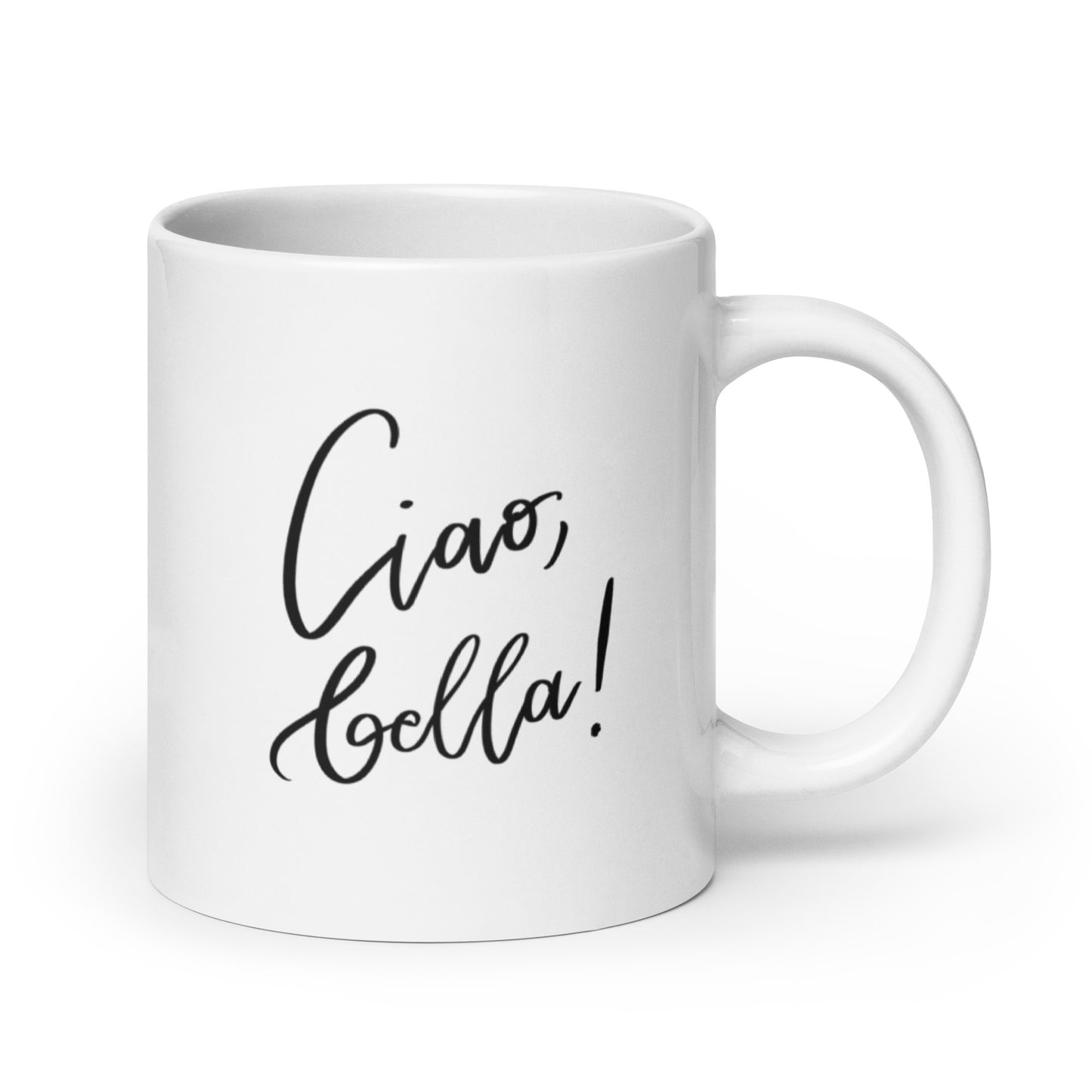 Ceramic mug "Ciao, bella!"