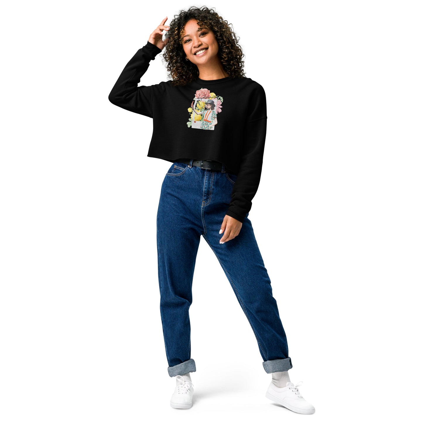 Cropped sweatshirt "daydreamer"