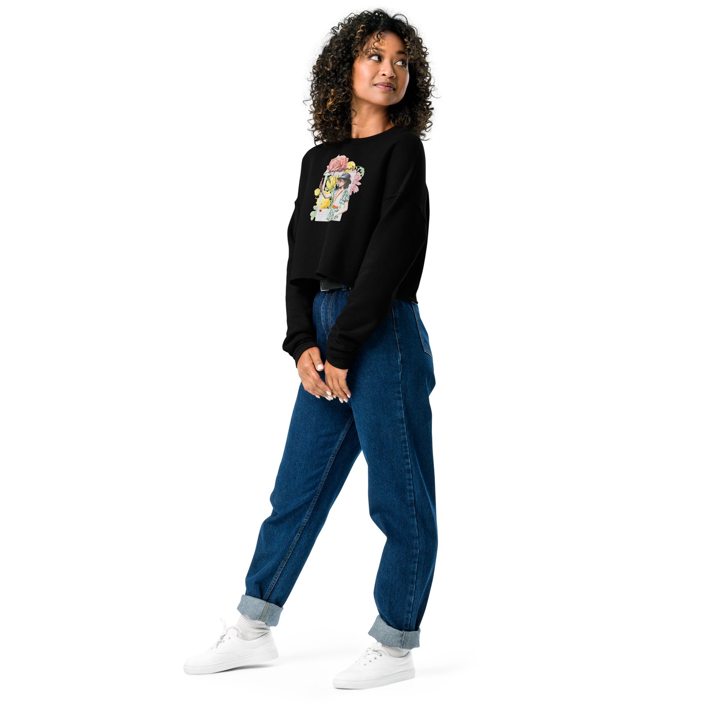 Cropped sweatshirt "daydreamer"