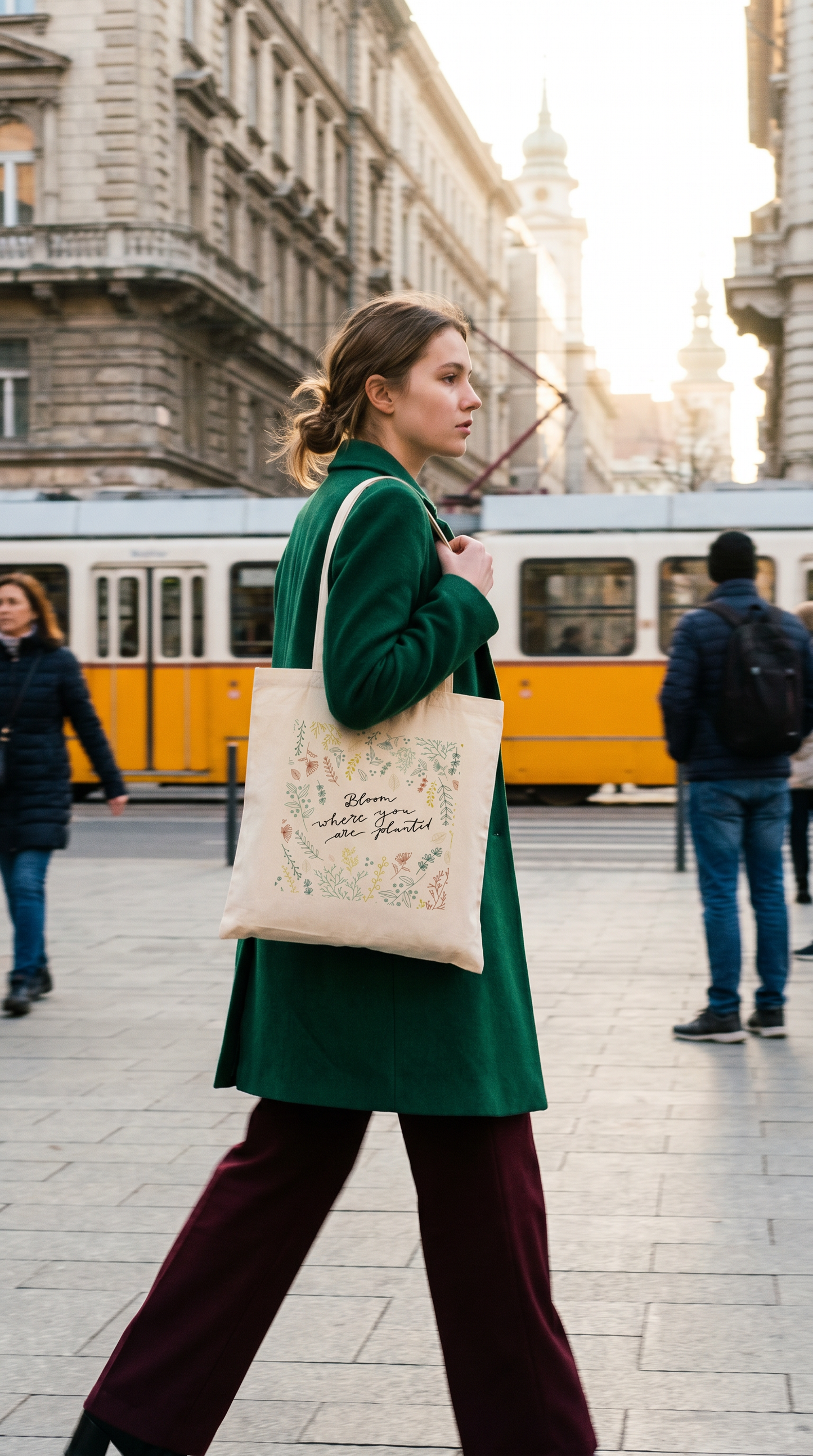 Cotton tote bag "Bloom"