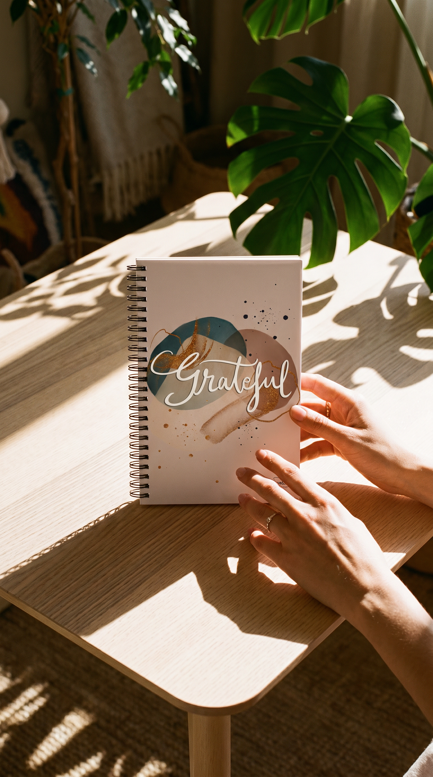 Spiral Notebook "Grateful"