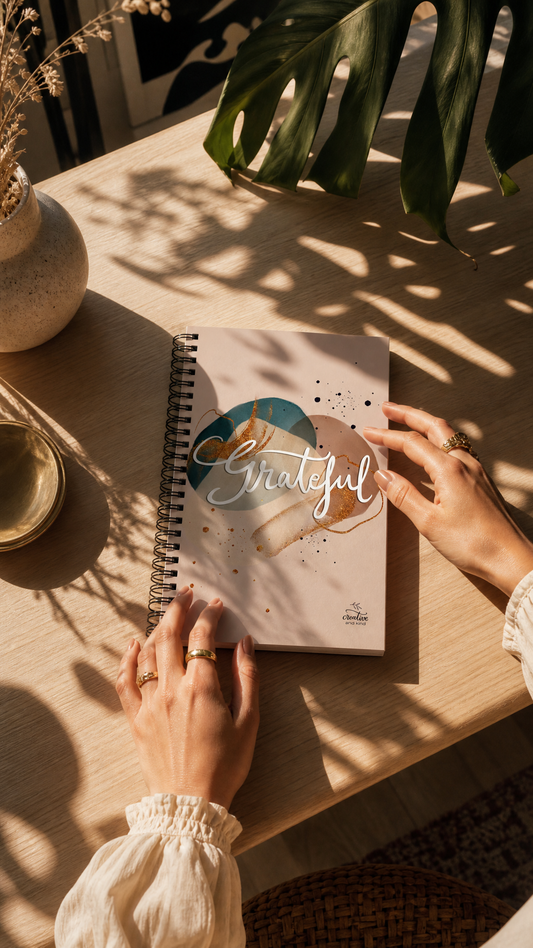Spiral Notebook "Grateful"