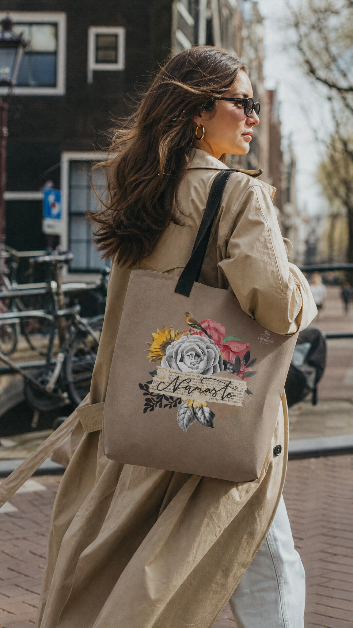 Tote bag "Namaste"