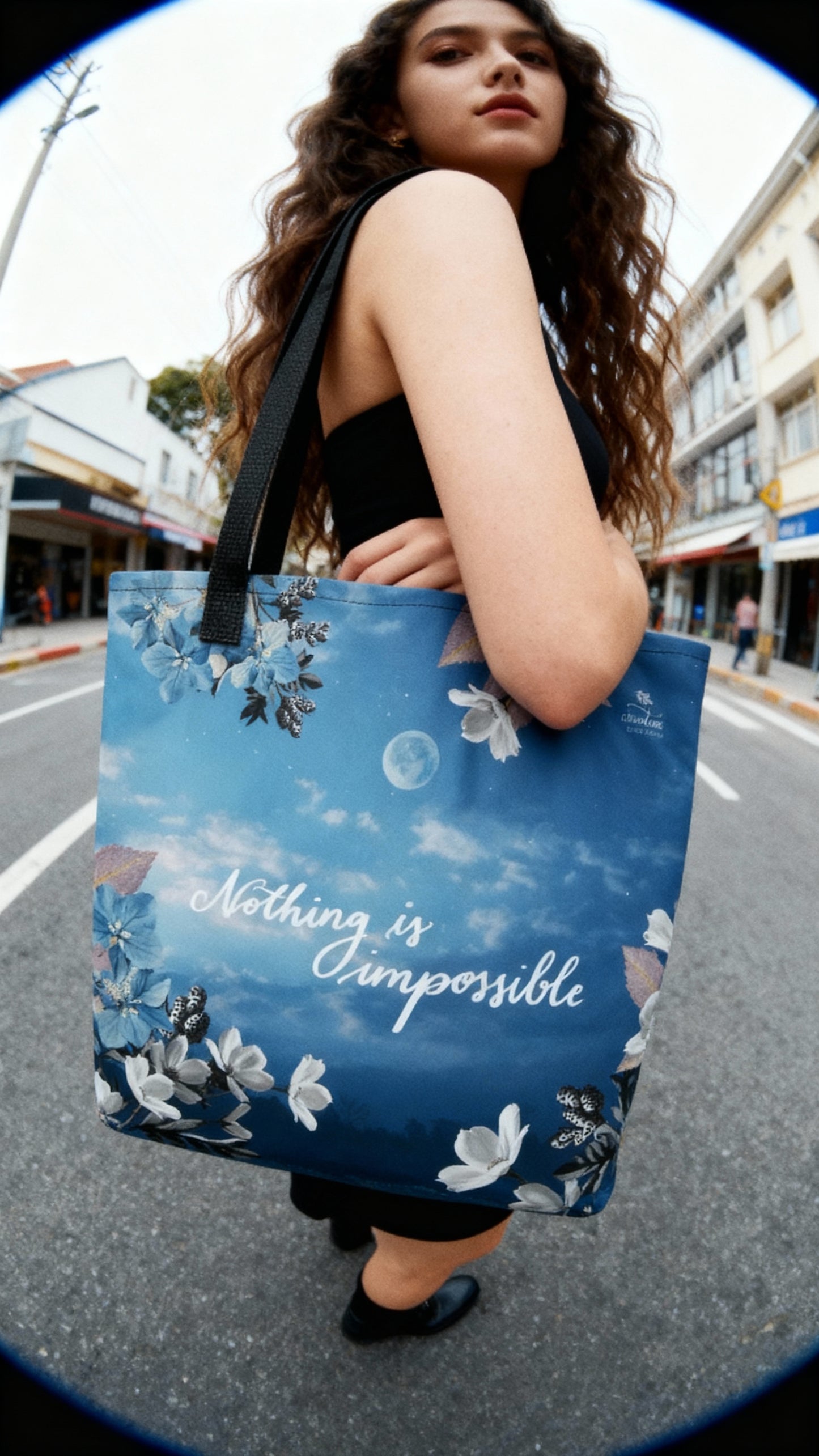 Tote bag "Nothing is impossible"