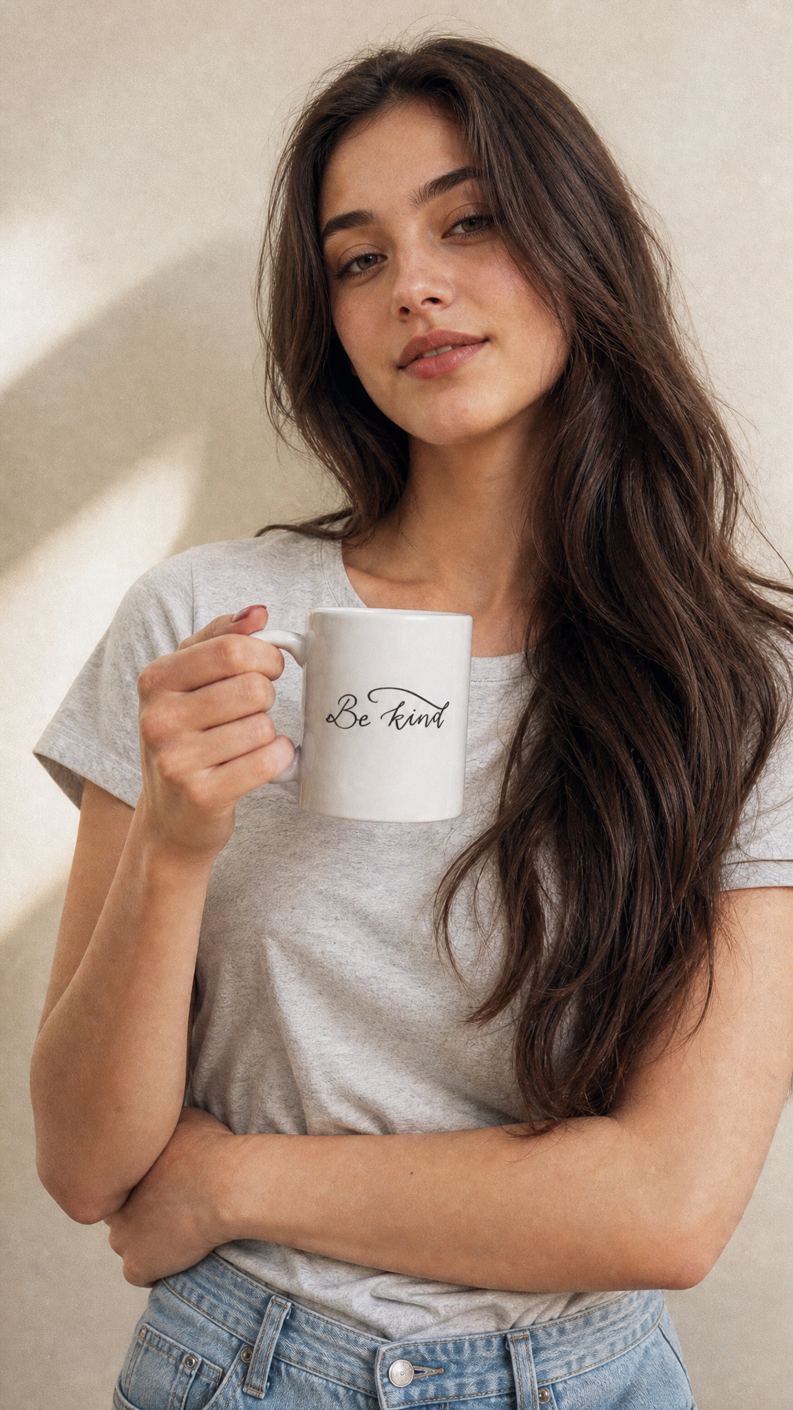 Ceramic mug "Be kind"