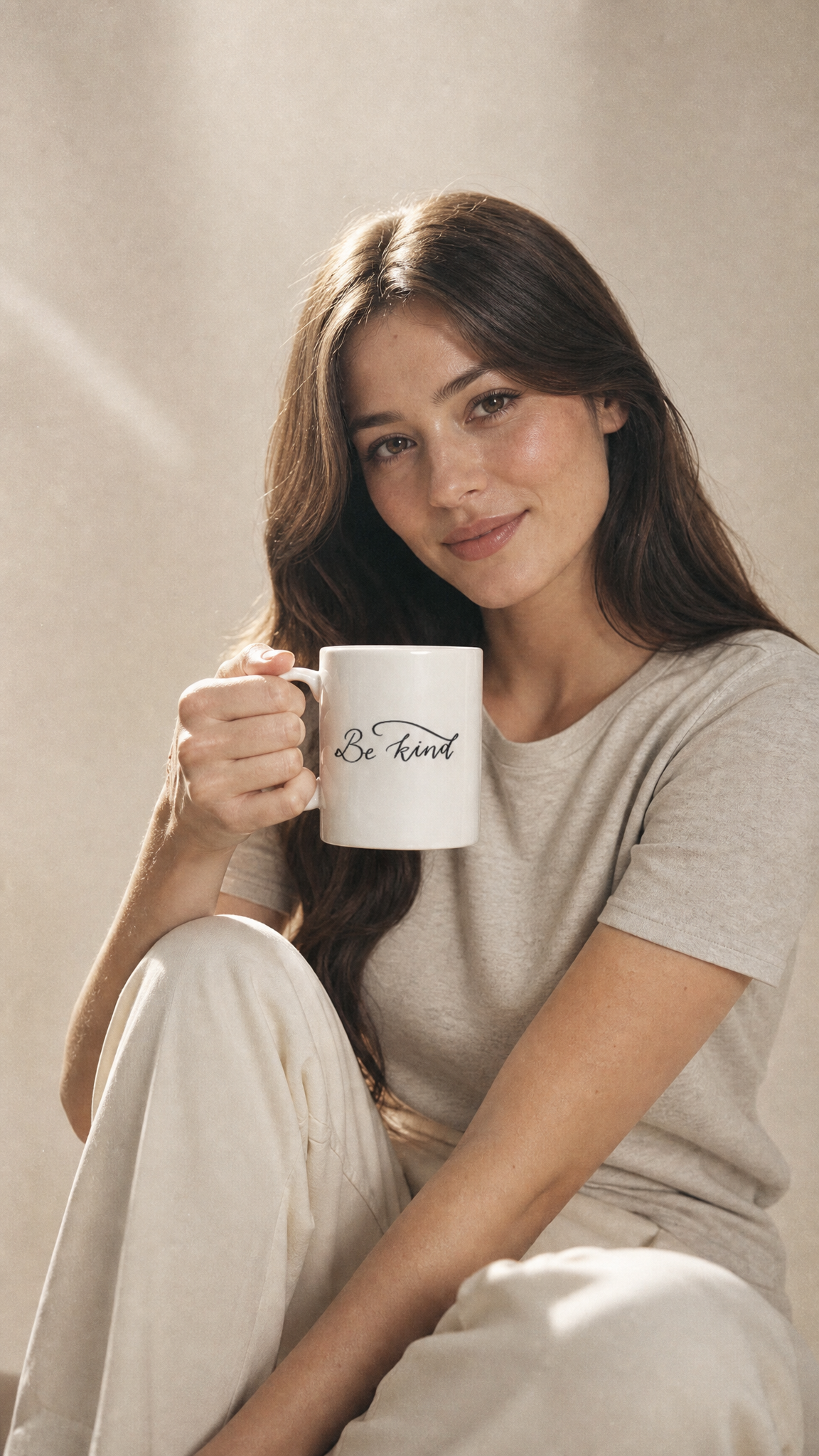 Ceramic mug "Be kind"