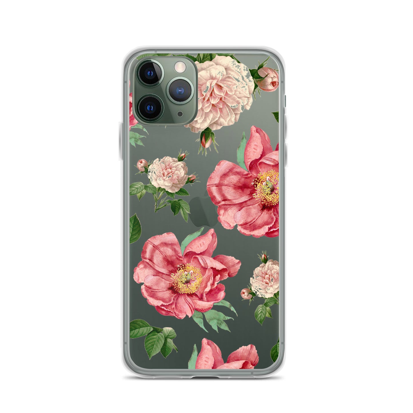 Clear Case for iPhone® "Rose"