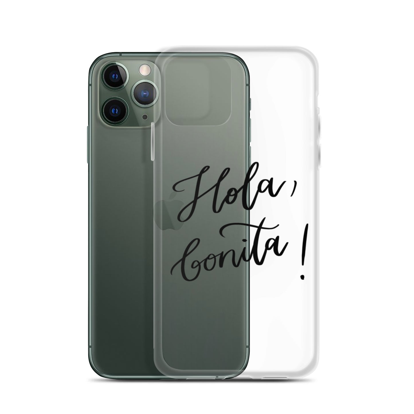 Clear Case for iPhone® "Hola, bonita!"