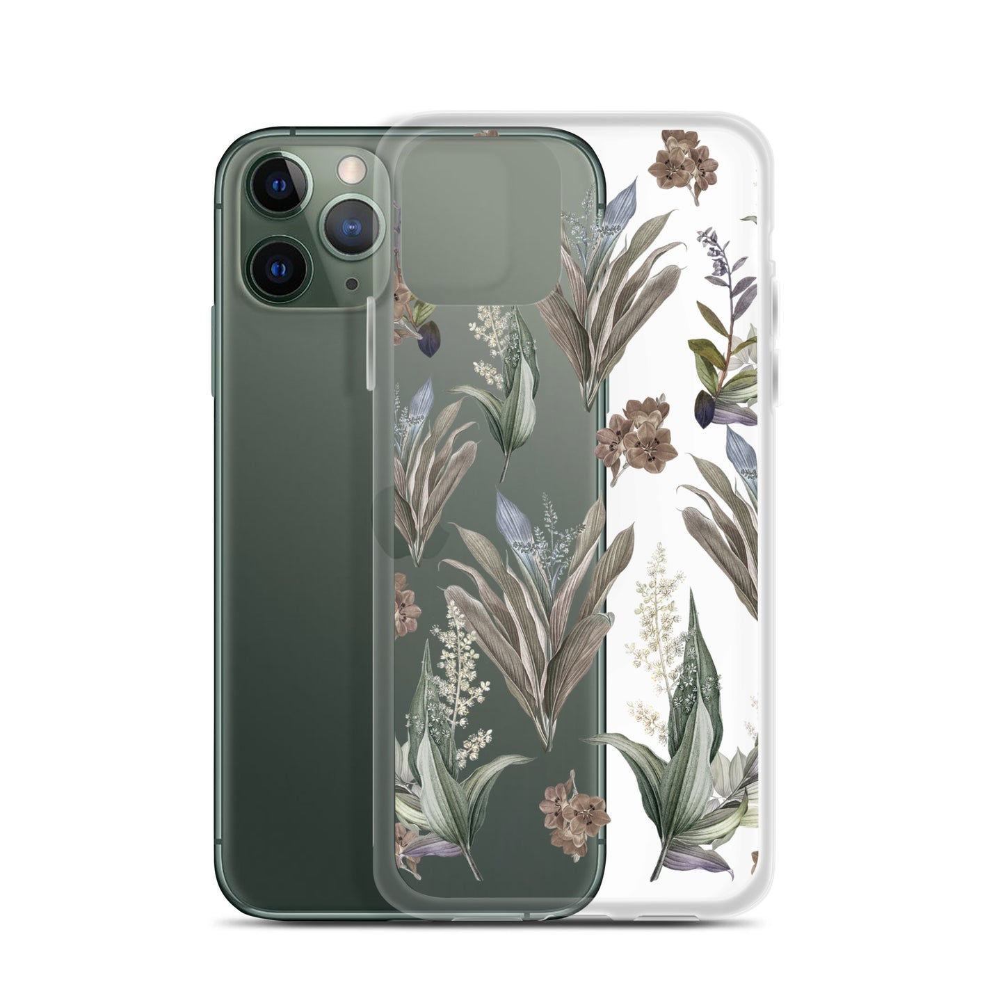 Clear Case for iPhone® "Les fleurs"