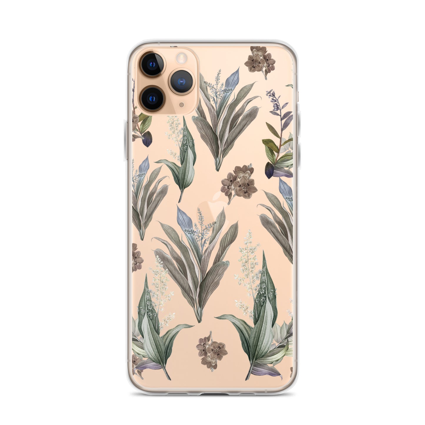 Clear Case for iPhone® "Les fleurs"