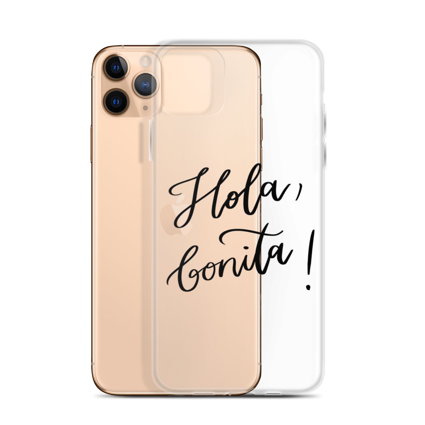 Clear Case for iPhone® "Hola, bonita!"
