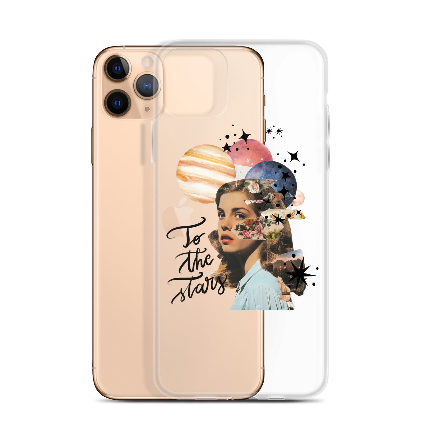 Clear Case for iPhone® "To the stars"