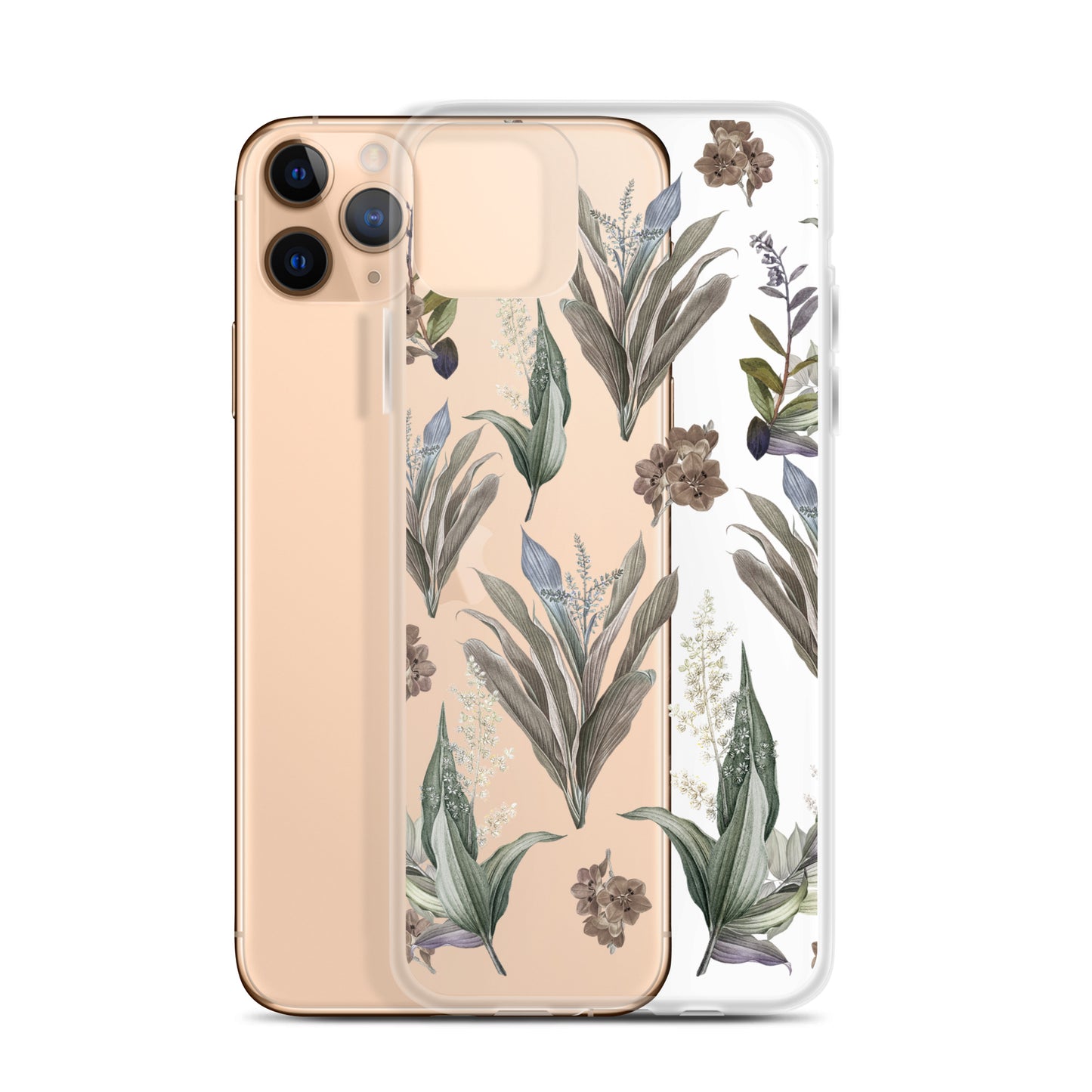 Clear Case for iPhone® "Les fleurs"