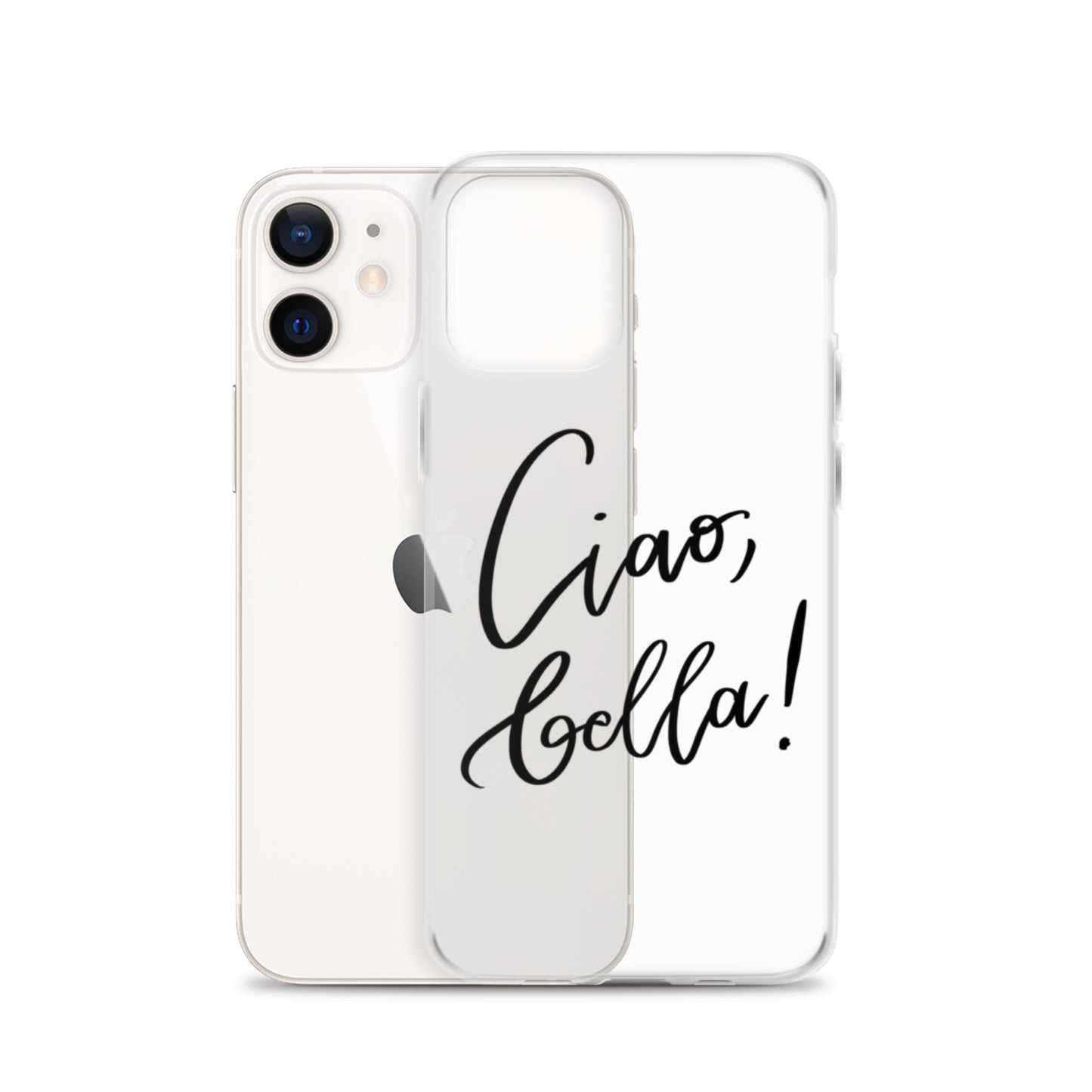 Clear Case for iPhone® "Ciao, bella!"