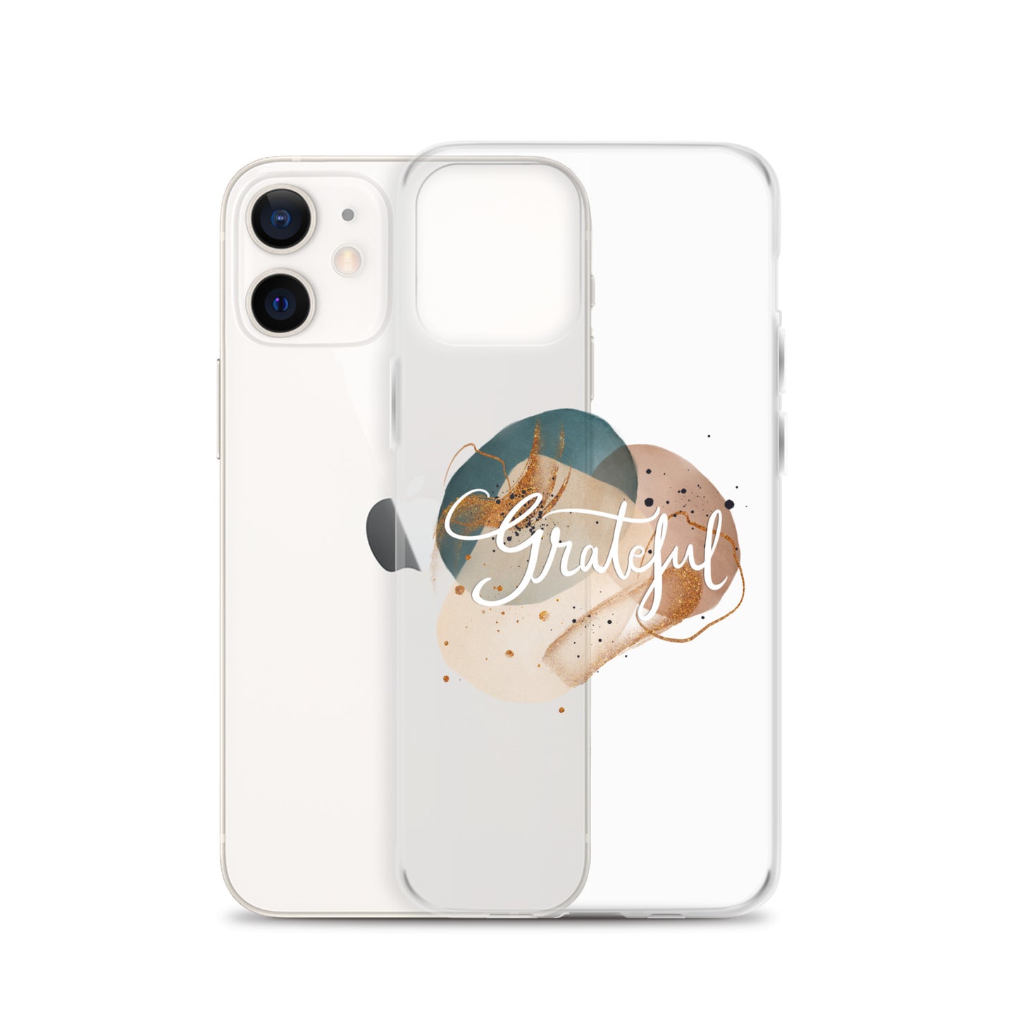 Clear Case for iPhone® "Grateful"