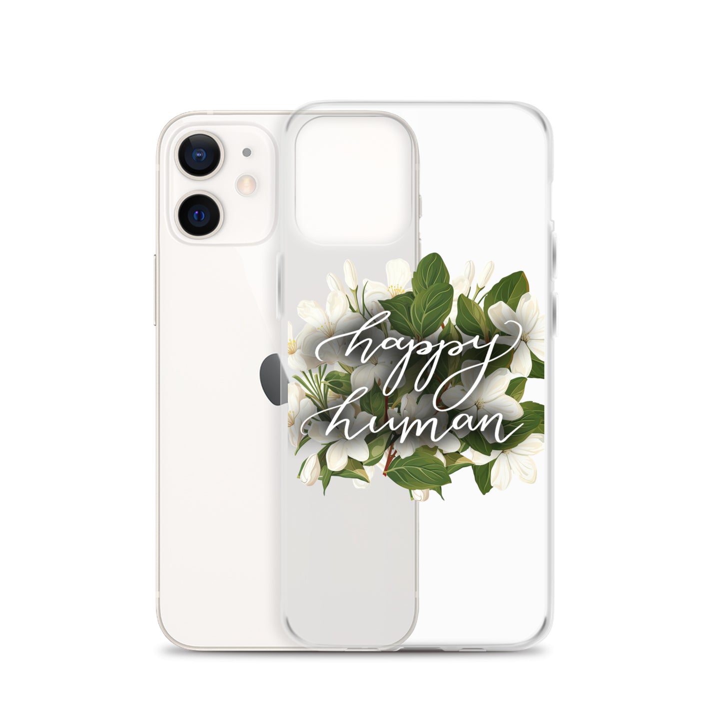 Clear Case for iPhone® "happy human"