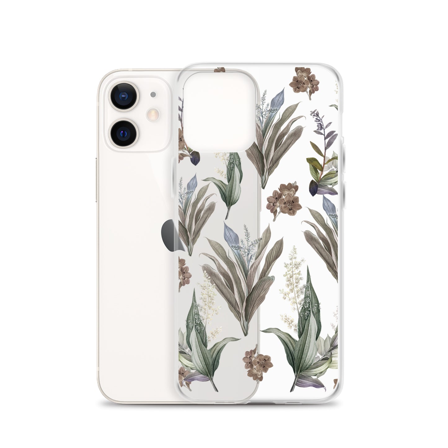 Clear Case for iPhone® "Les fleurs"