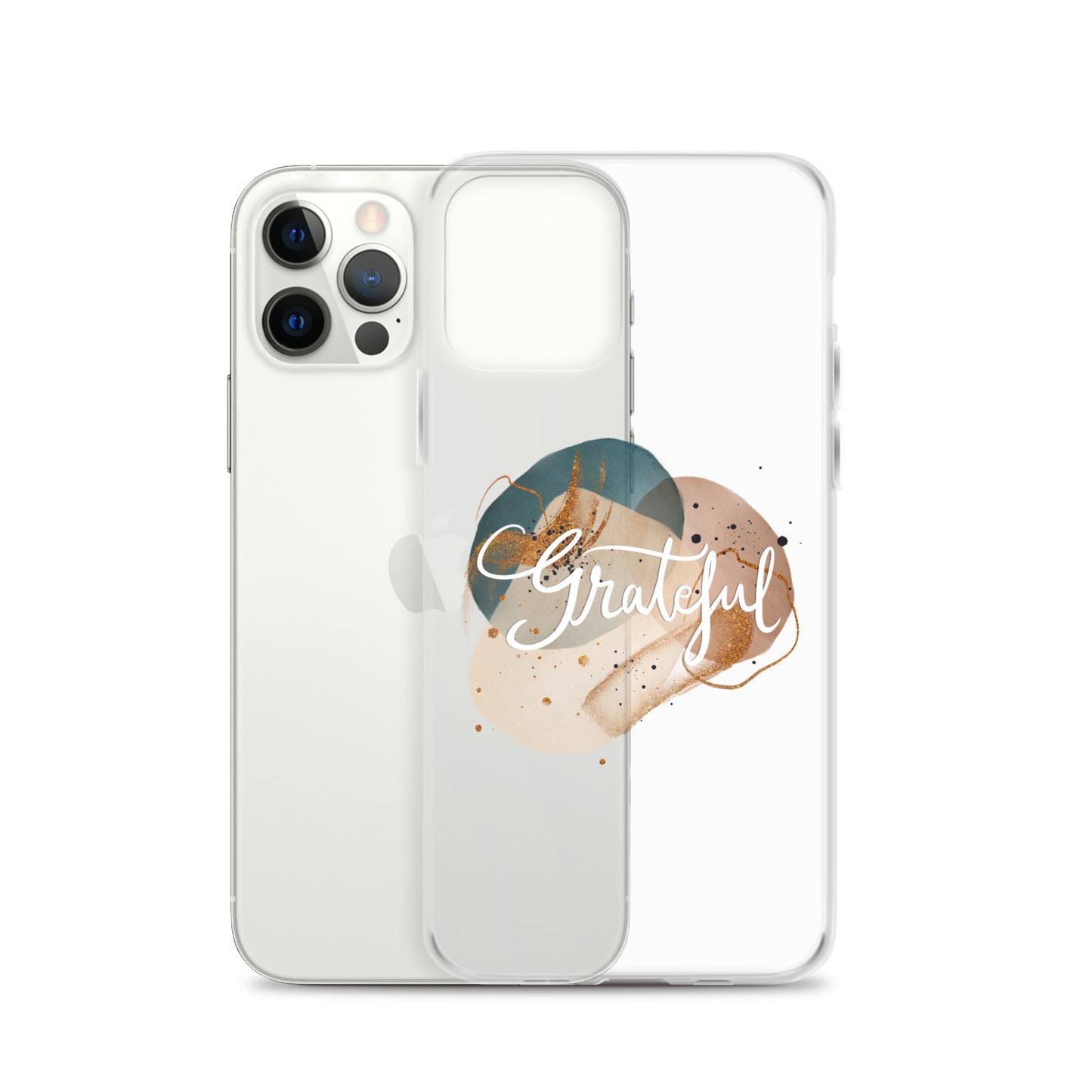 Clear Case for iPhone® "Grateful"