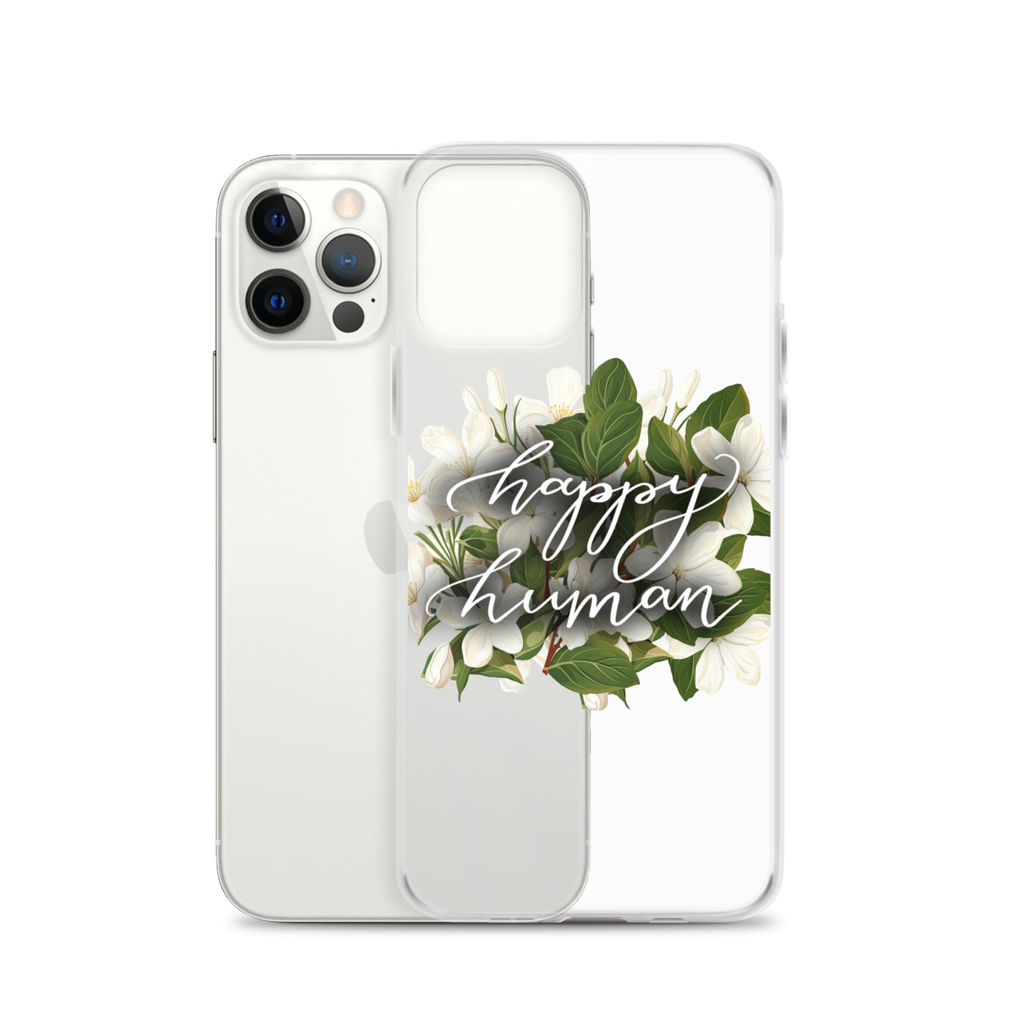 Clear Case for iPhone® "happy human"