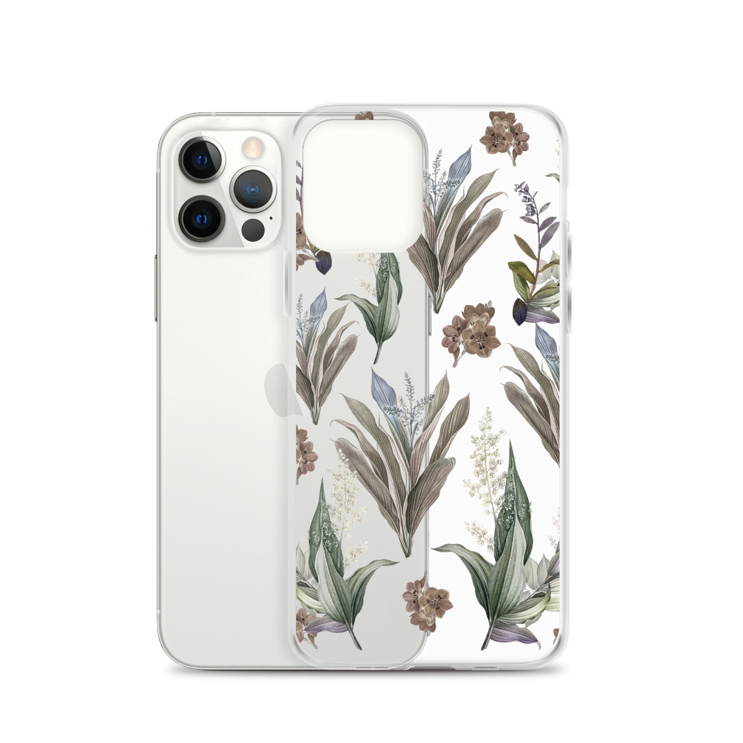 Clear Case for iPhone® "Les fleurs"