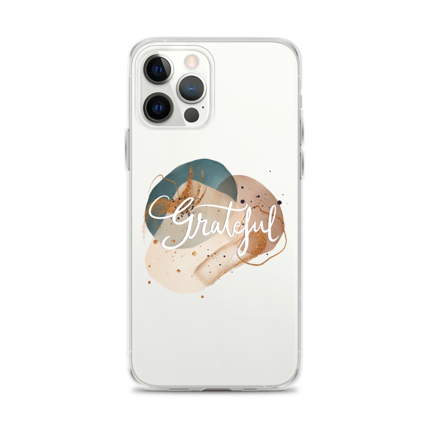 Clear Case for iPhone® "Grateful"