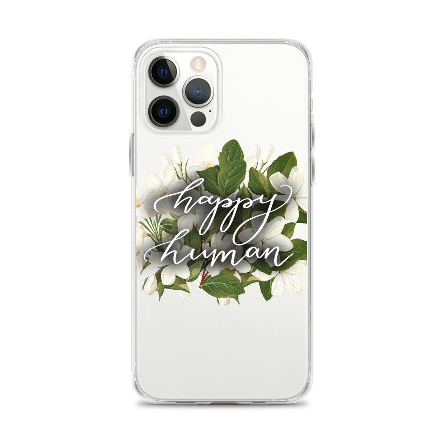 Clear Case for iPhone® "happy human"