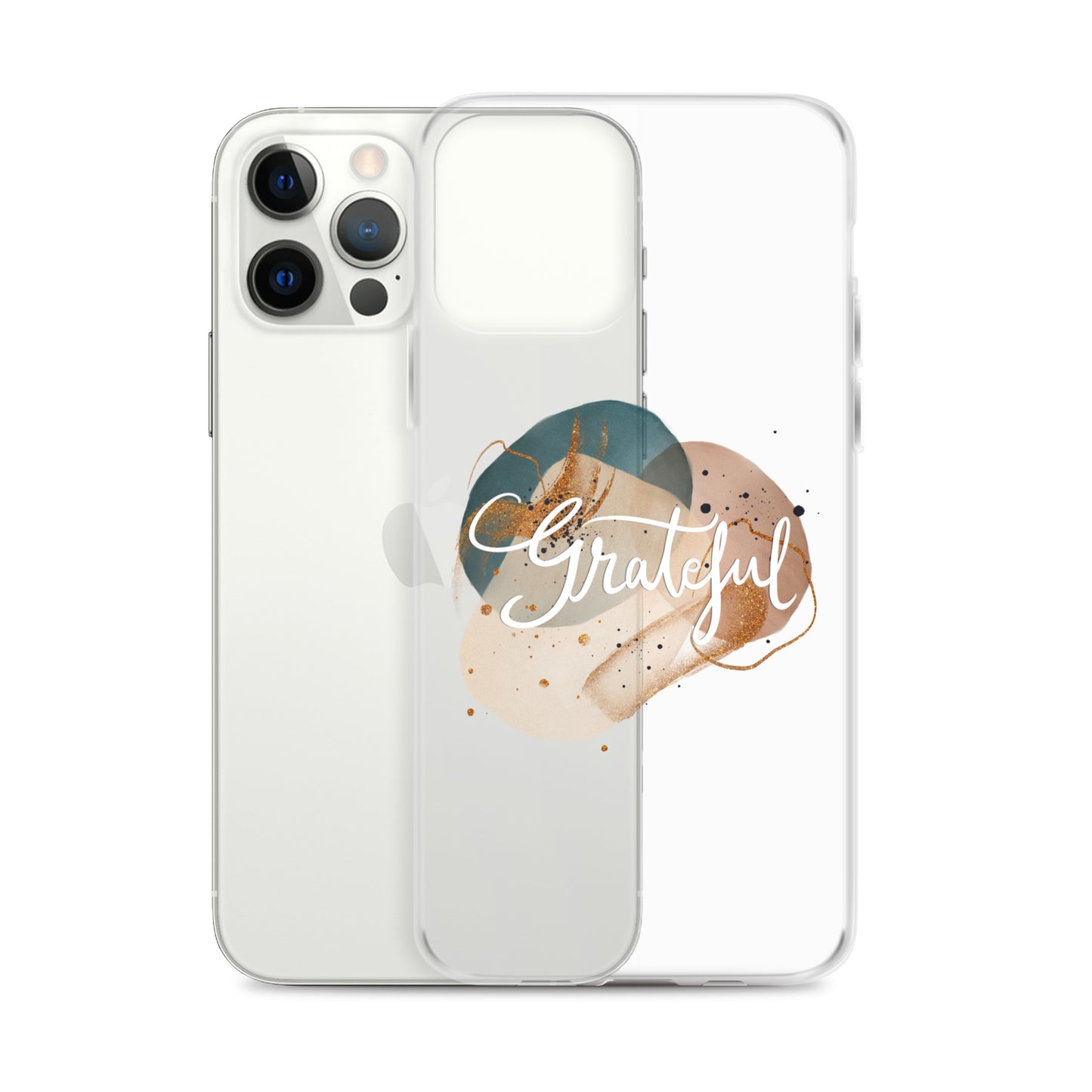 Clear Case for iPhone® "Grateful"