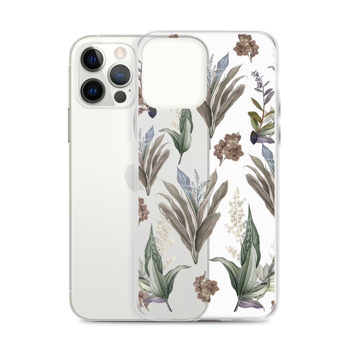 Clear Case for iPhone® "Les fleurs"