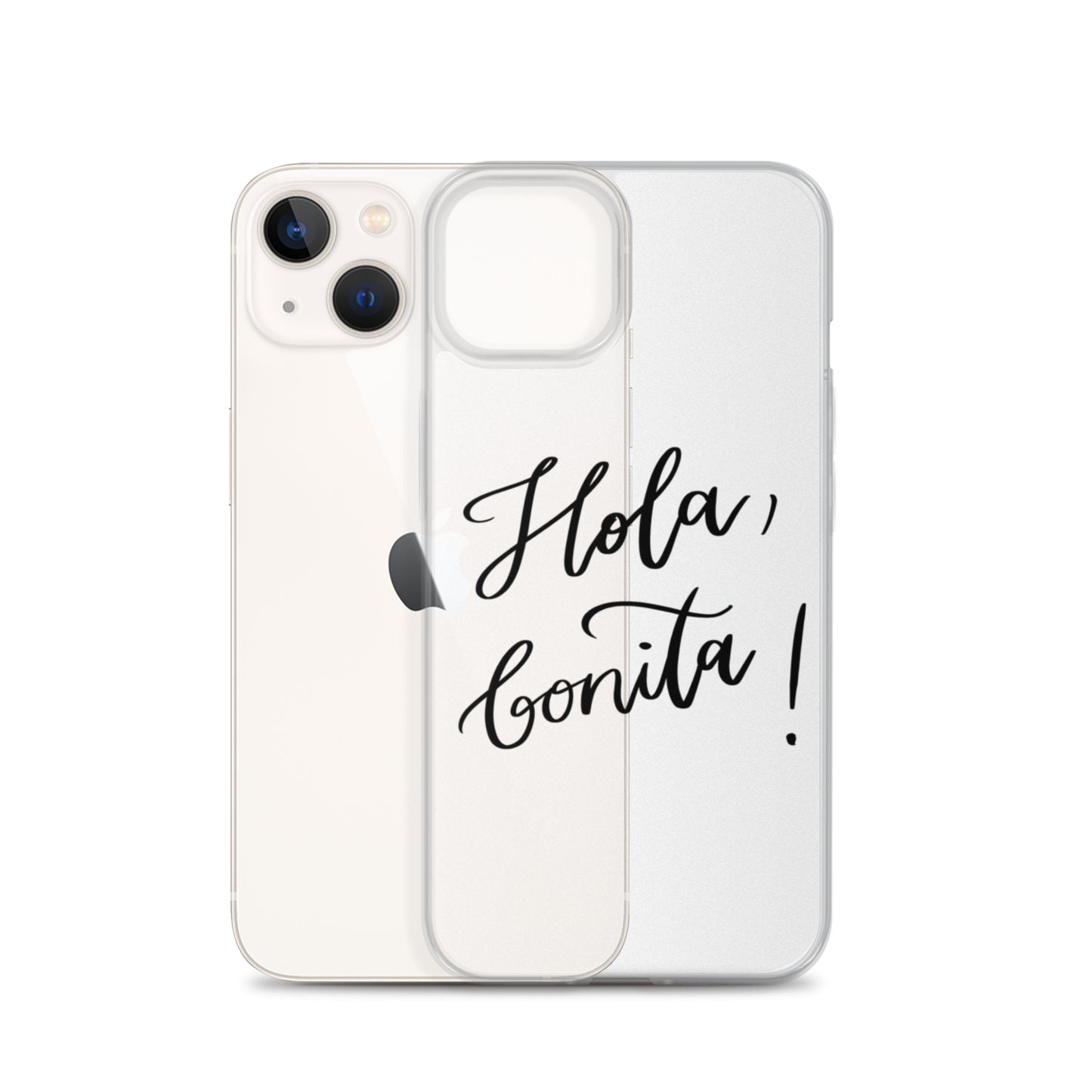 Clear Case for iPhone® "Hola, bonita!"