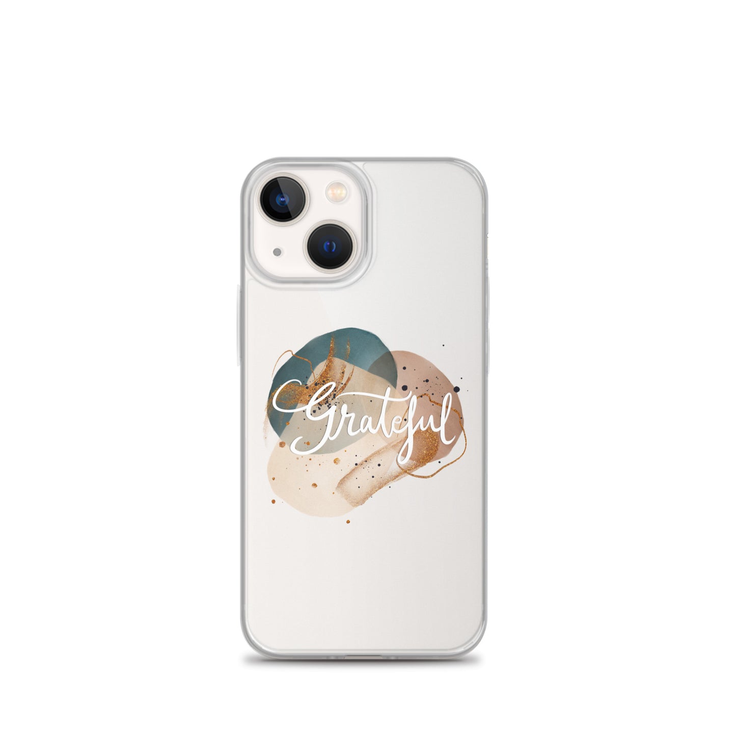 Clear Case for iPhone® "Grateful"