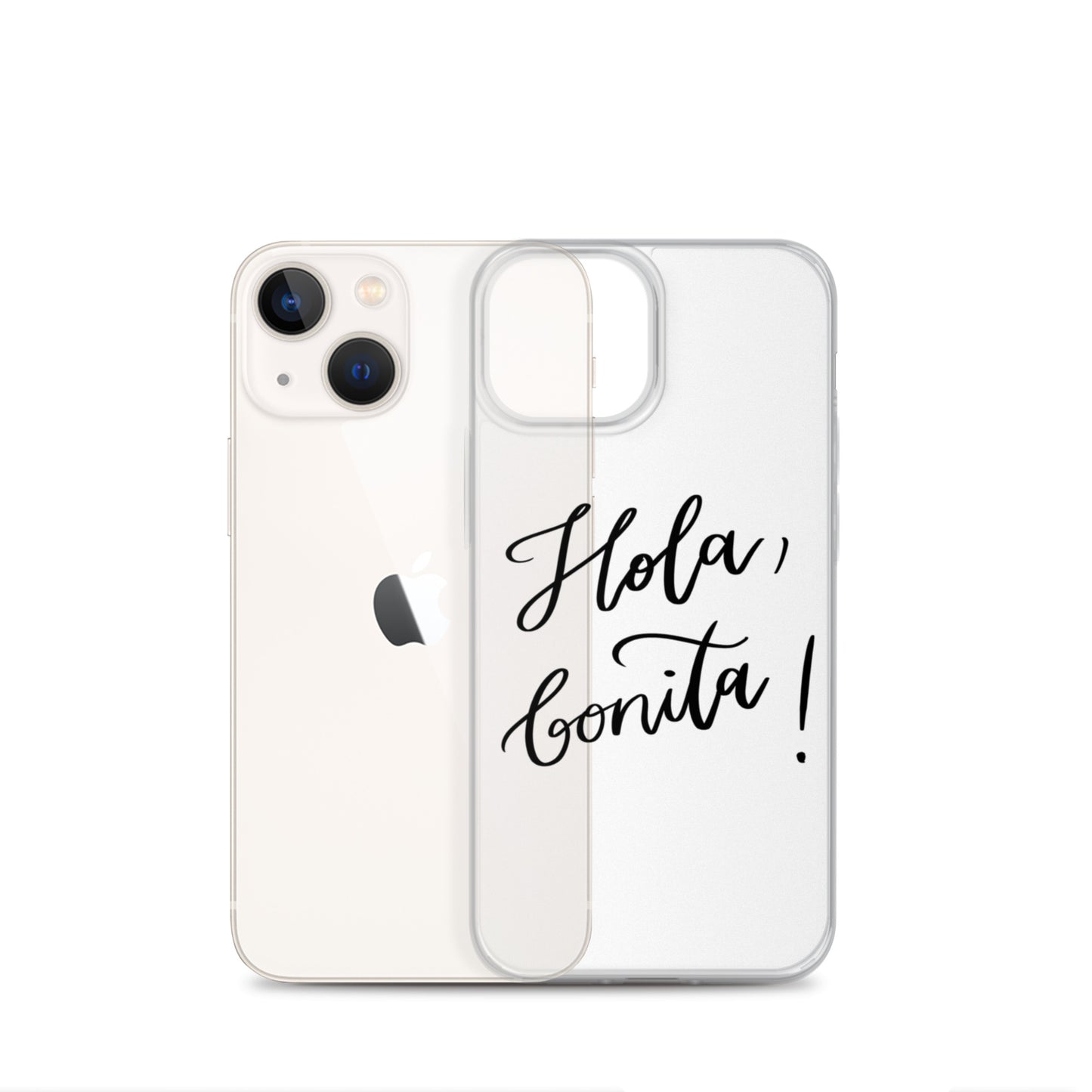 Clear Case for iPhone® "Hola, bonita!"