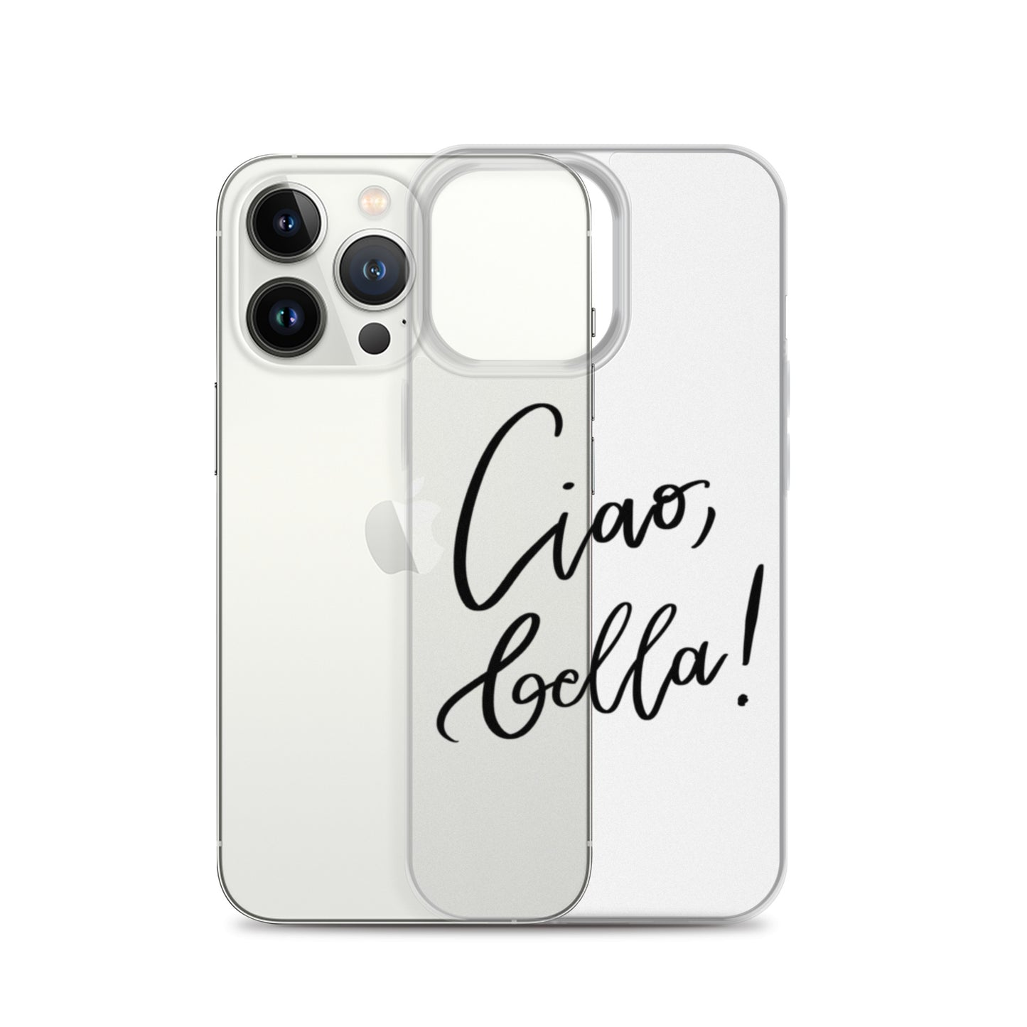 Clear Case for iPhone® "Ciao, bella!"