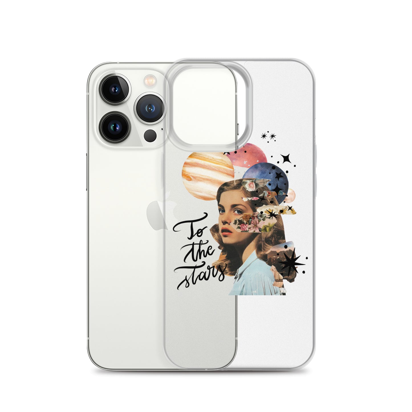 Clear Case for iPhone® "To the stars"